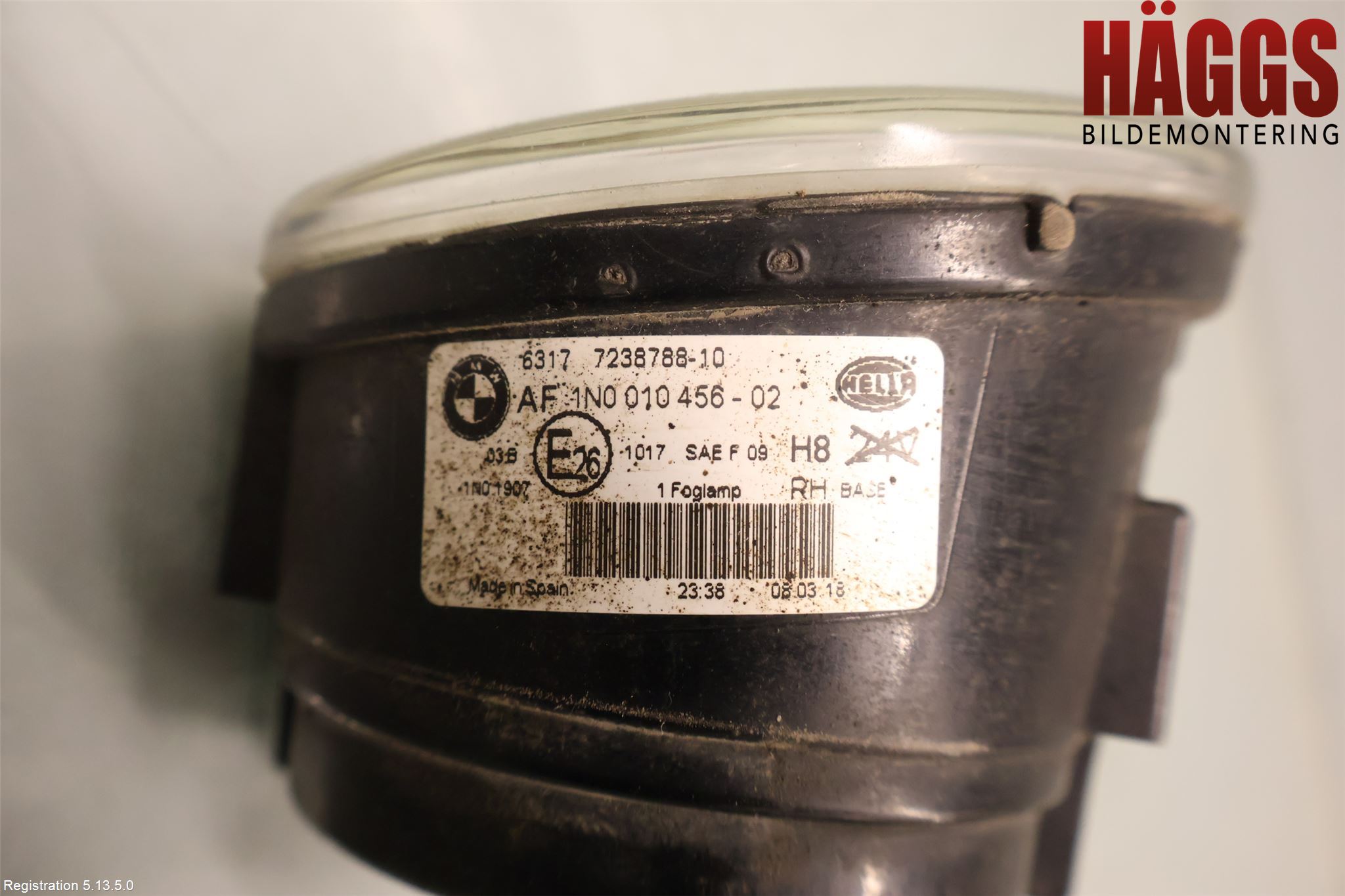 BMW X5 F15 13-18 Dimljus-Varselljus Fram