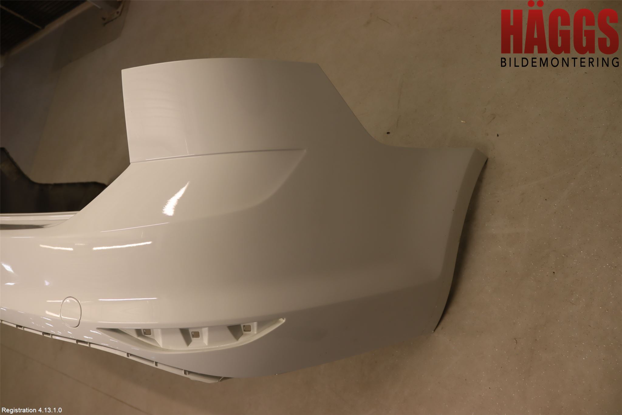Volkswagen VW GOLF / E-GOLF VII 13-20 Stötfångarbeklädnad Bak