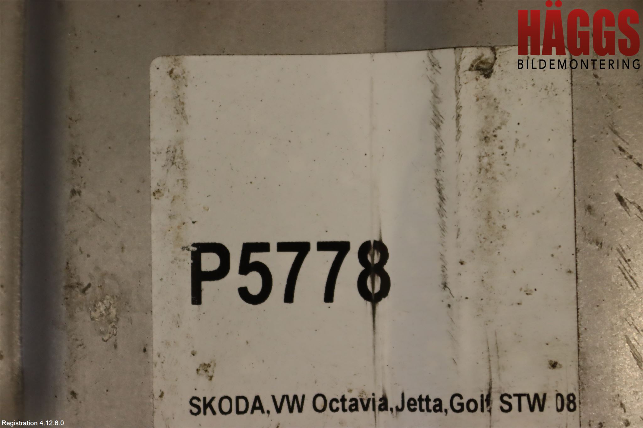 Skoda OCTAVIA (1Z) 05-13 Avgas Bakre Dämpare