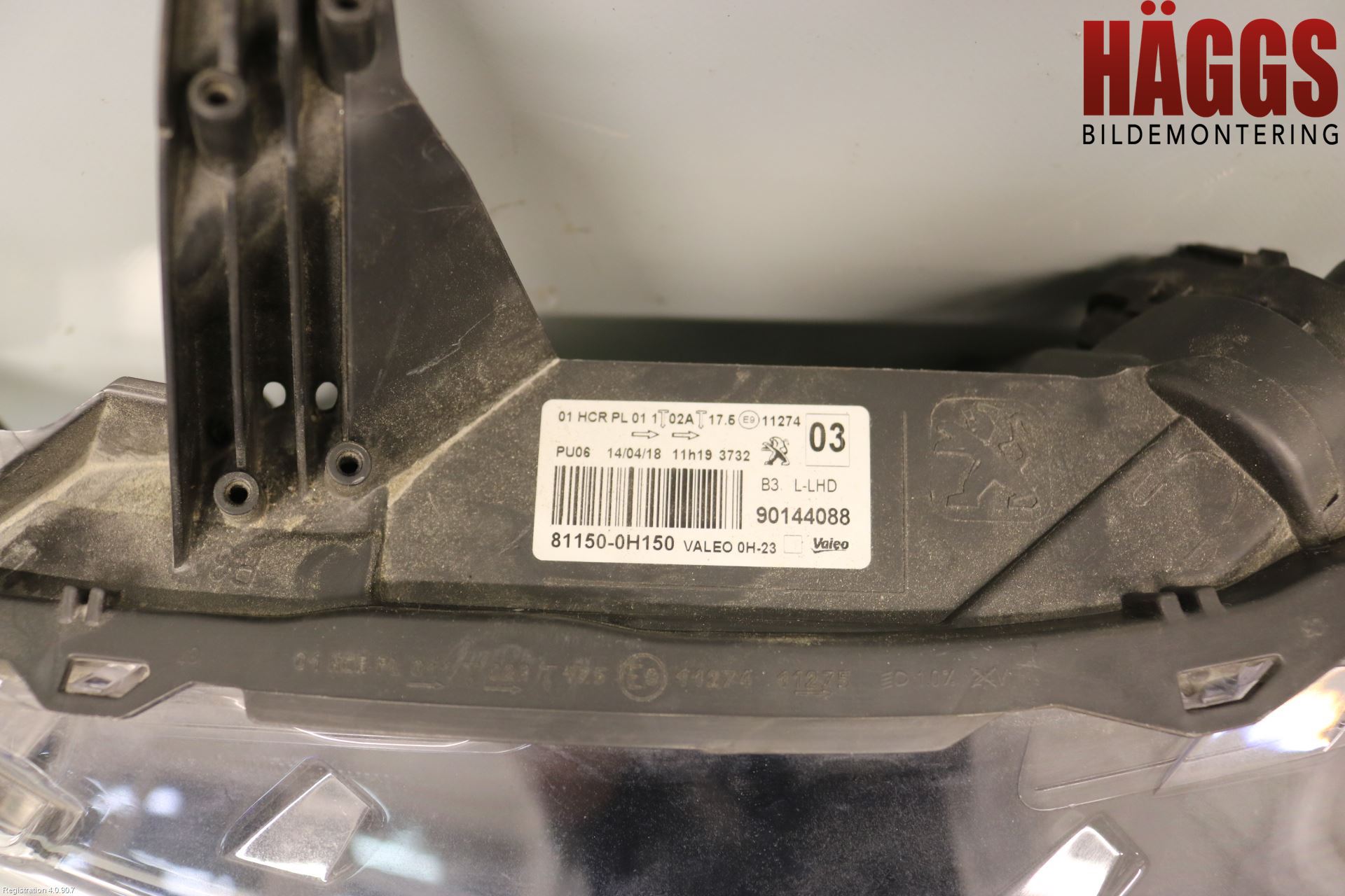 Mopedbil Ligier LIGIER JS 50 Strålkastare Vänster