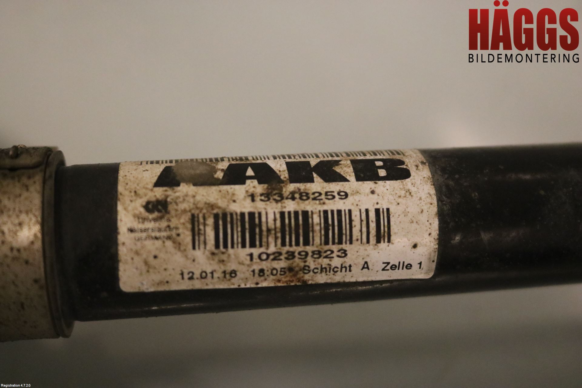 Opel INSIGNIA 09-16 Drivaxel Fram Höger