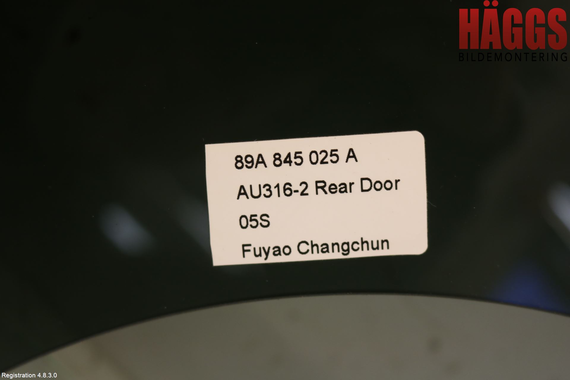 Audi Q4 E-TRON FZ 22- Dörruta Bak Vänster