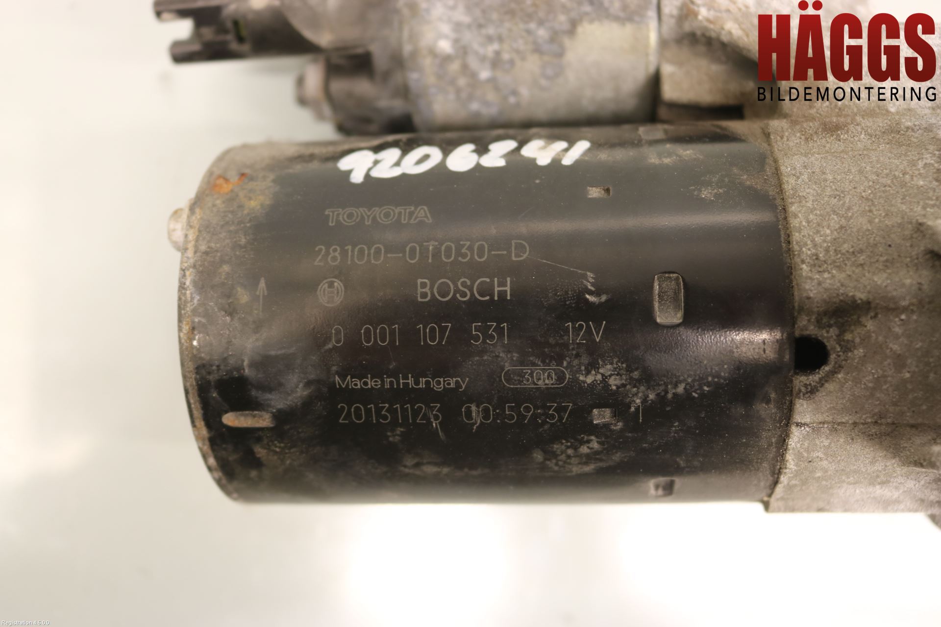 Toyota VERSO 09-18 Startmotor