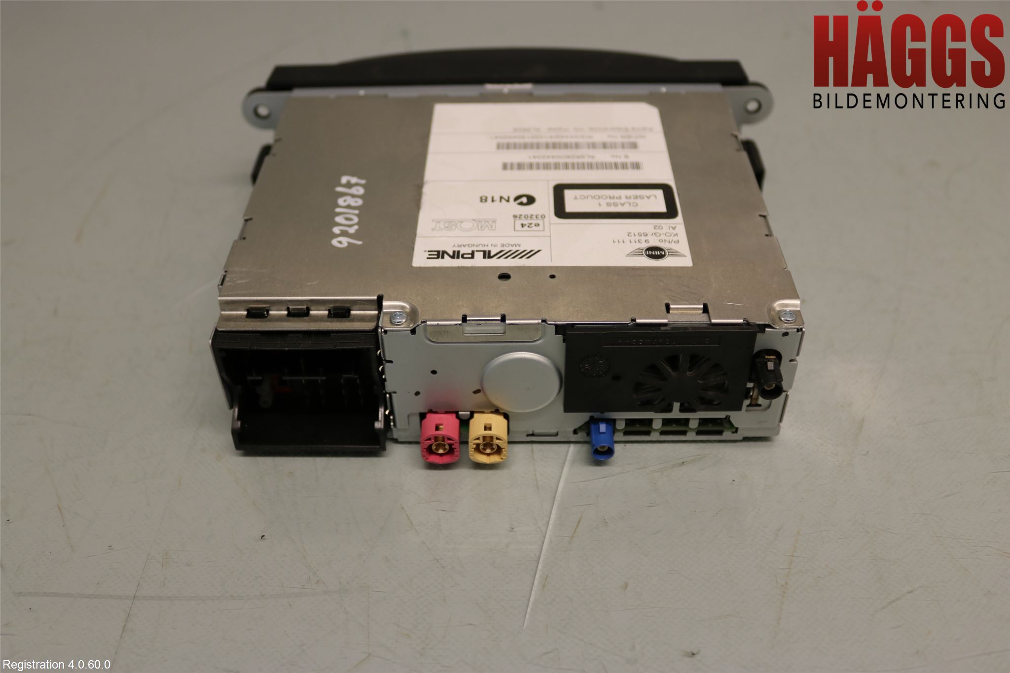 Mini COUPE R56 05-14 Cd Radio - Multimediapanel