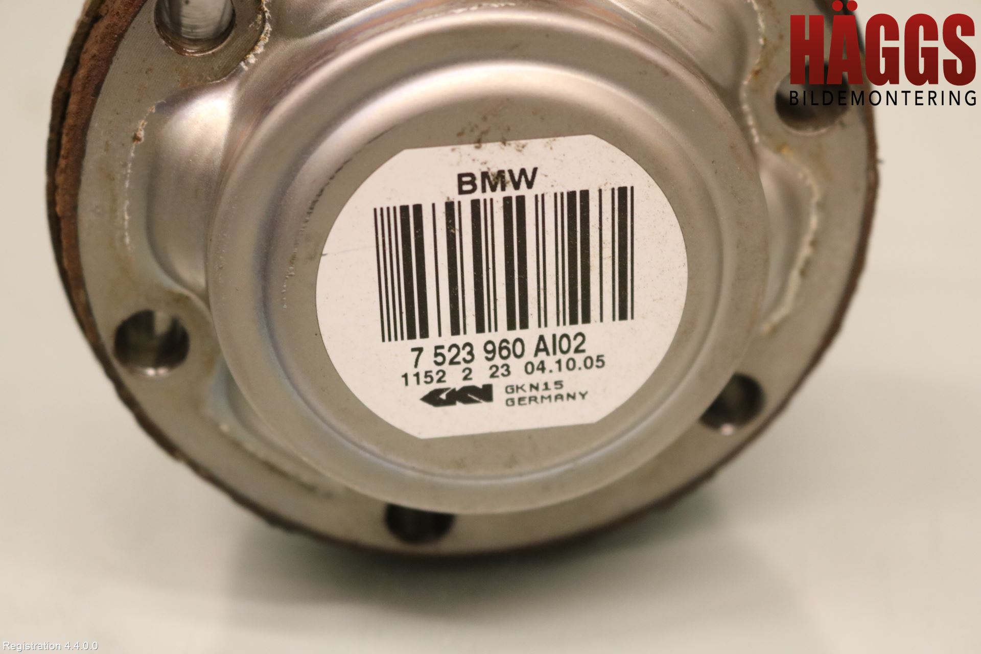 BMW 3 E90/91 SED/TOU 05-12 Drivaxel Bak Höger