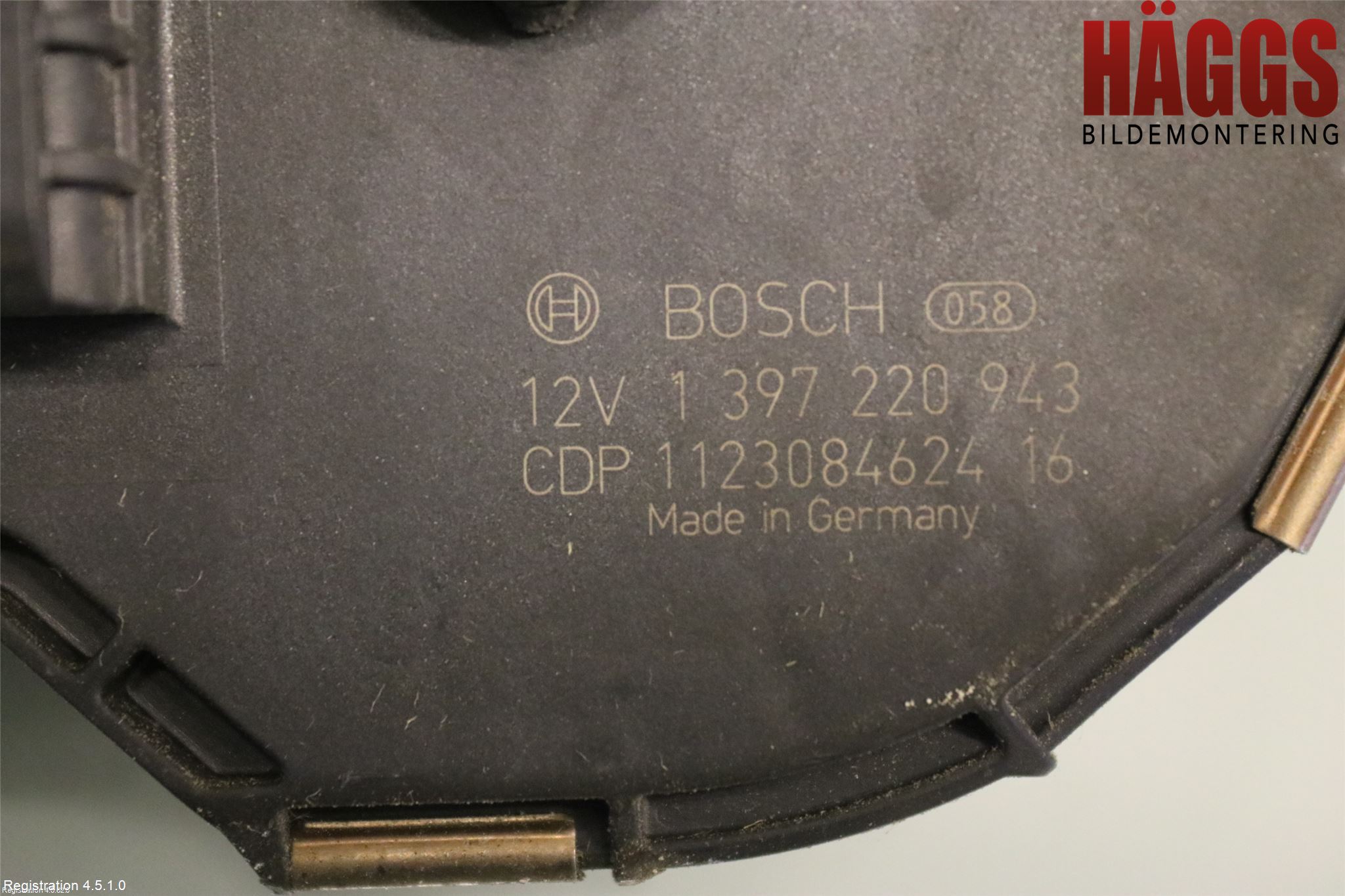 BMW 5 F10/F11/F18 09-17 Torkarmotor Vindruta