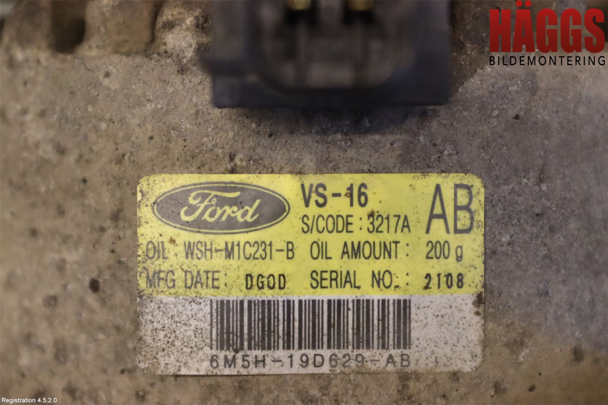 Ford FOCUS 08-11 Ac Kompressor