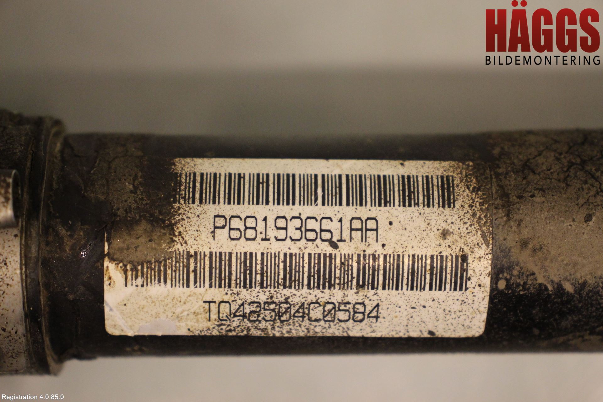 Jeep GRAND CHEROKEE 10-20 Drivaxel Fram Vänster
