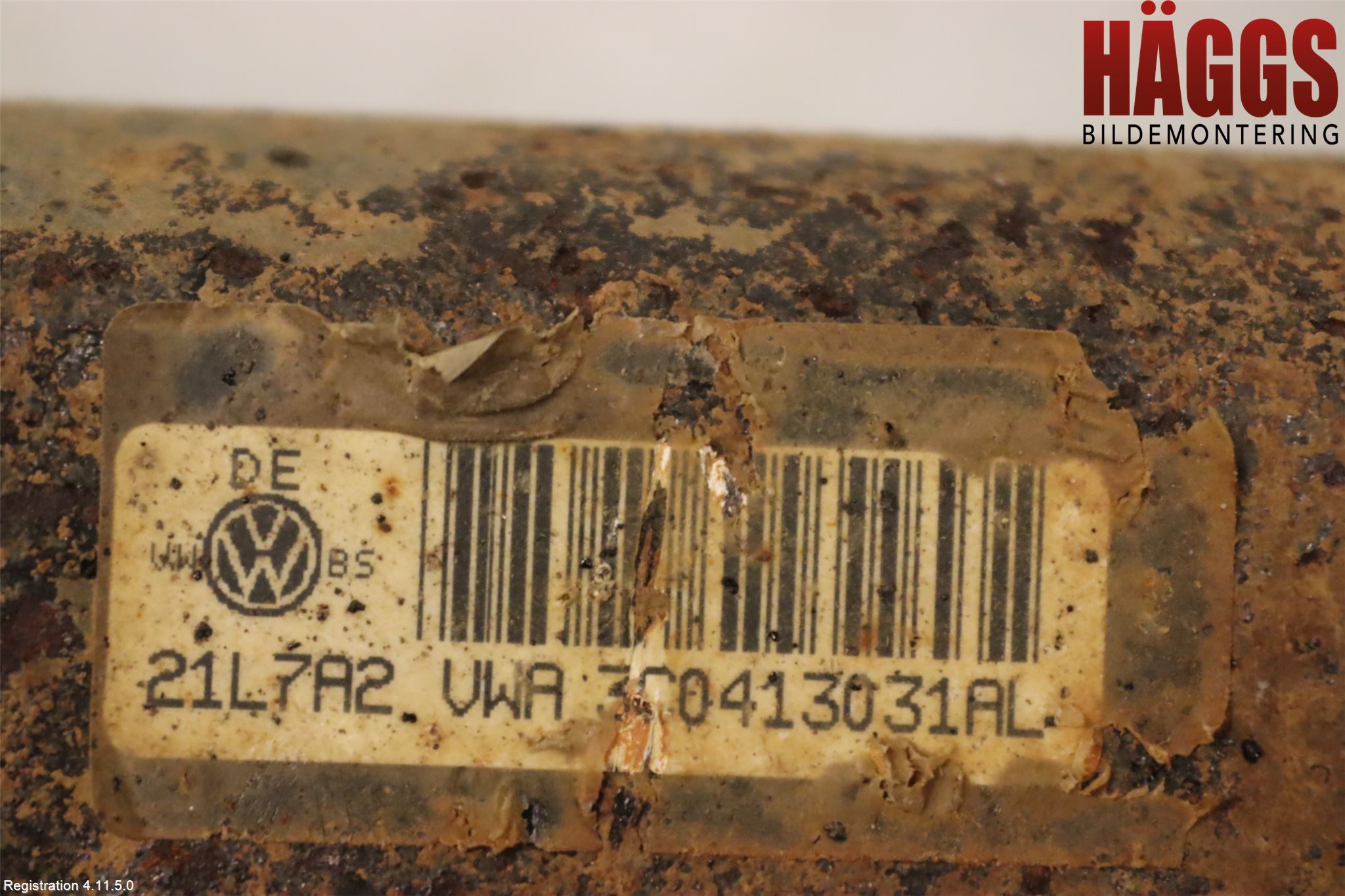 Volkswagen VW PASSAT 05-11 Fjäderben Fram Vänster