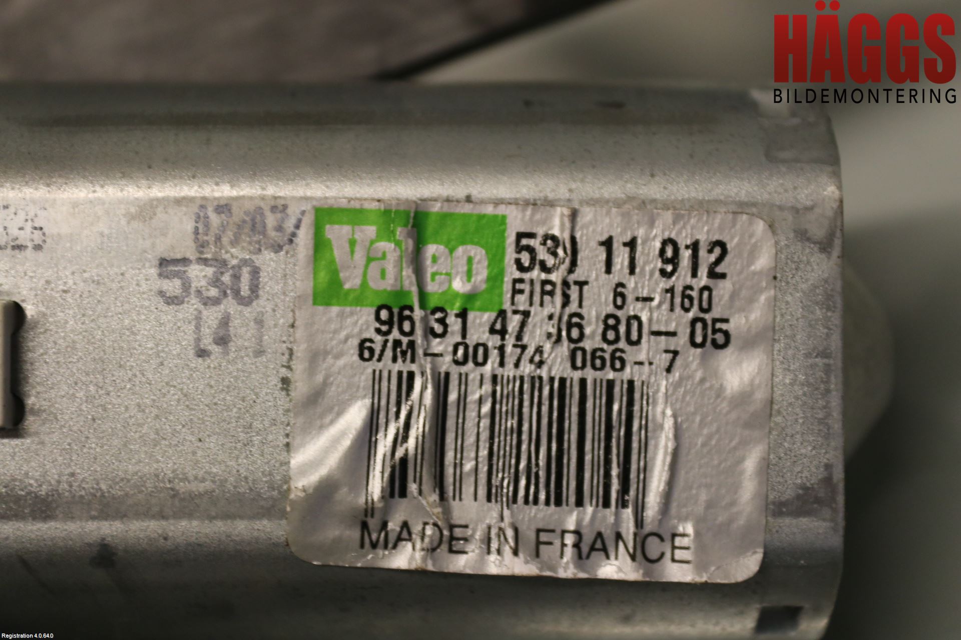 Citroen XSARA PICASSO Torkarmotor Baklucka