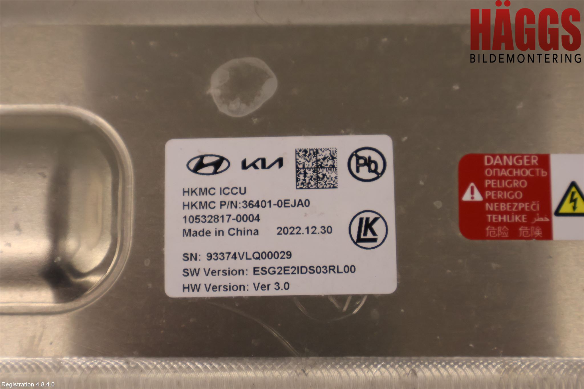Kia NIRO (SG2) 23- Batteriladdare Högspänning