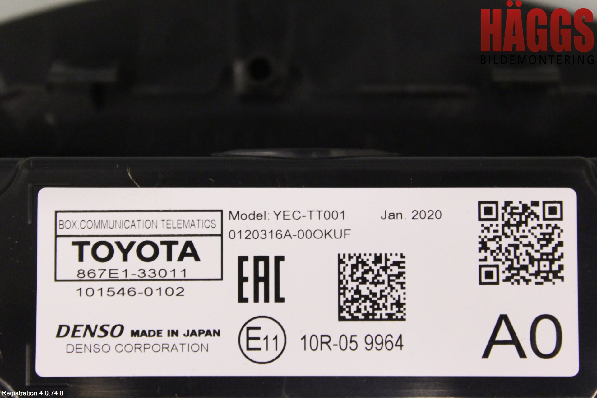 Toyota C-HR 16-23 Telefon