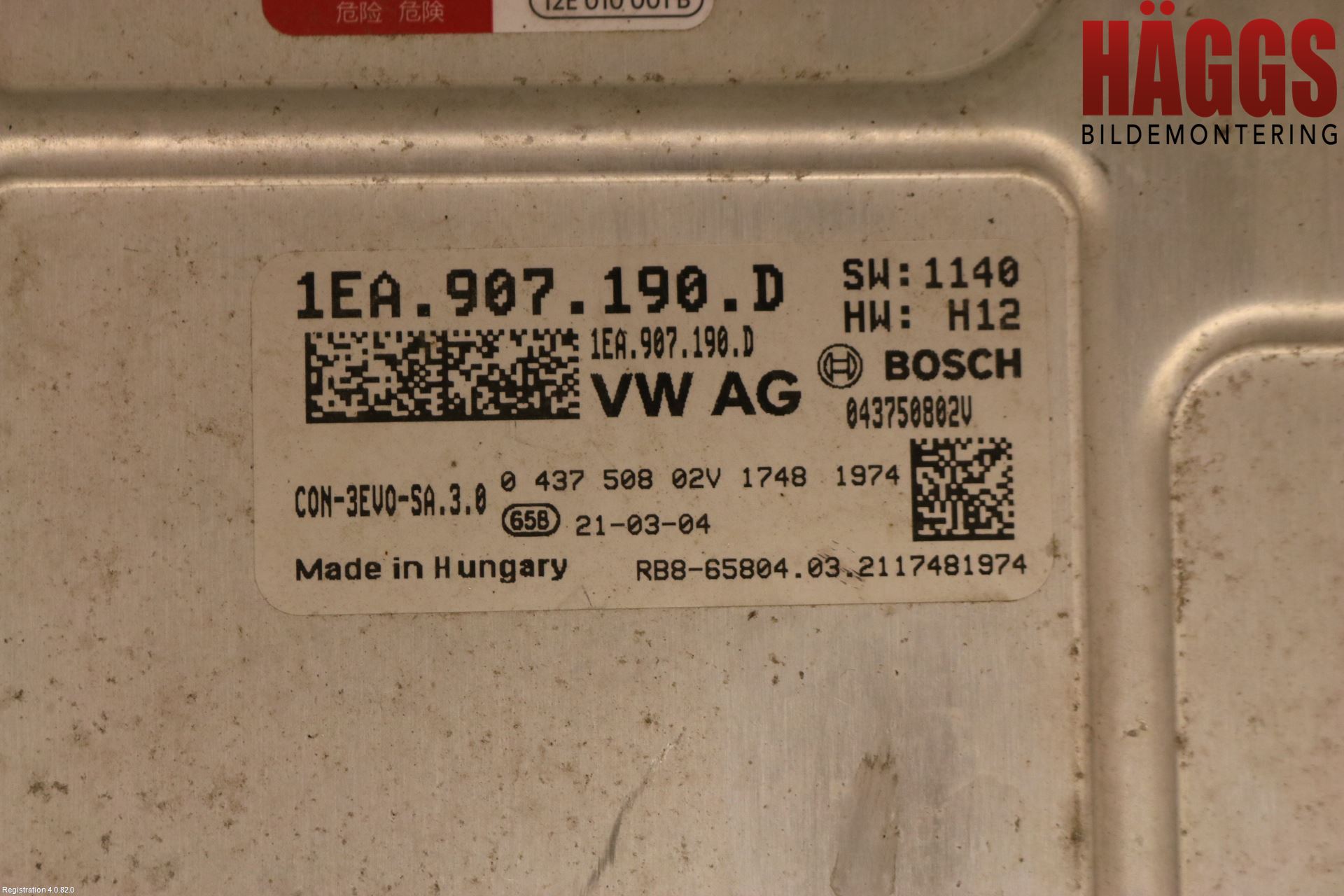 Volkswagen VW ID.4 21- Dc-Cd Omvandlare Hybrid