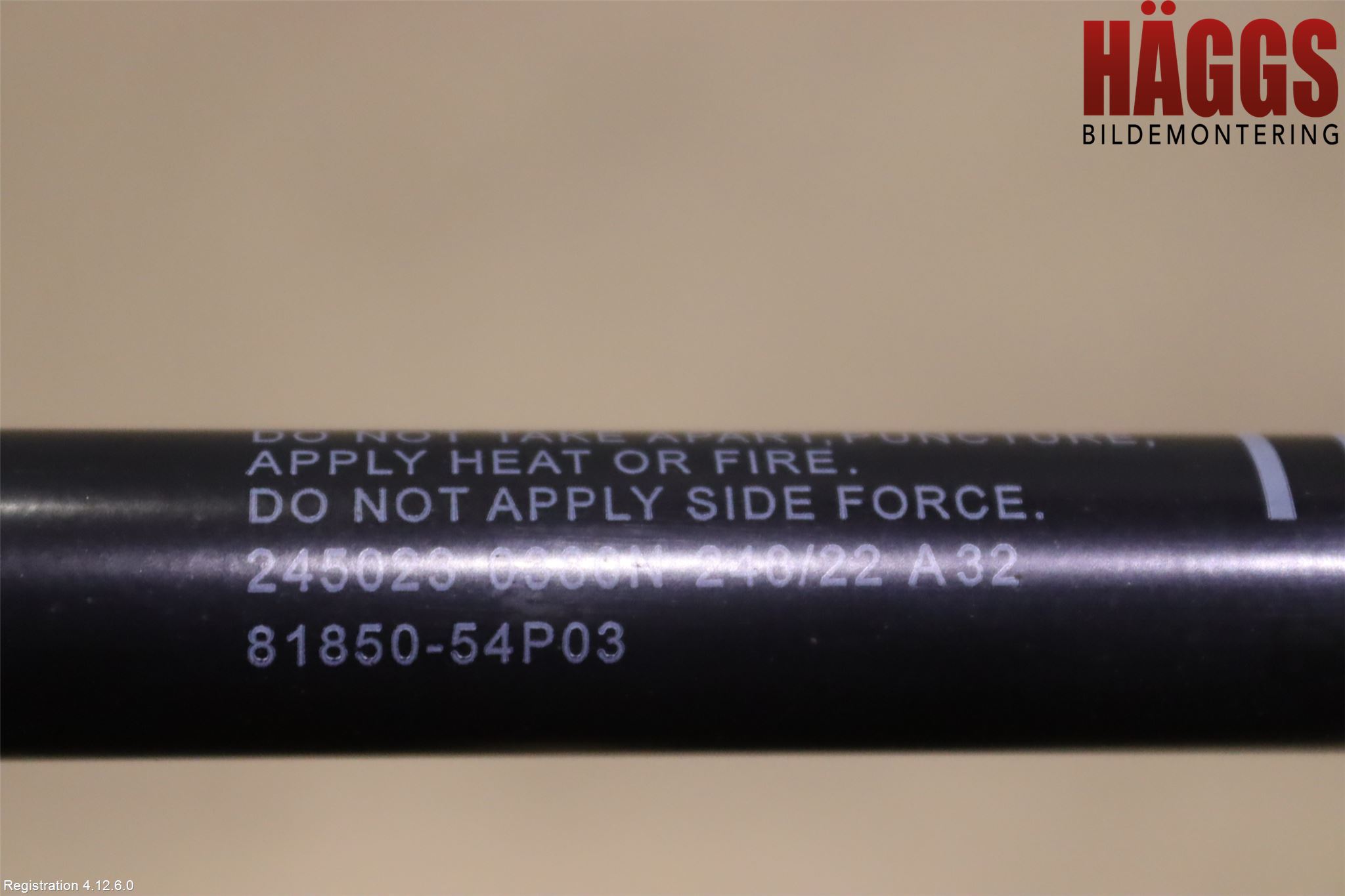 Suzuki VITARA 15- Gasfjäder Baklucka