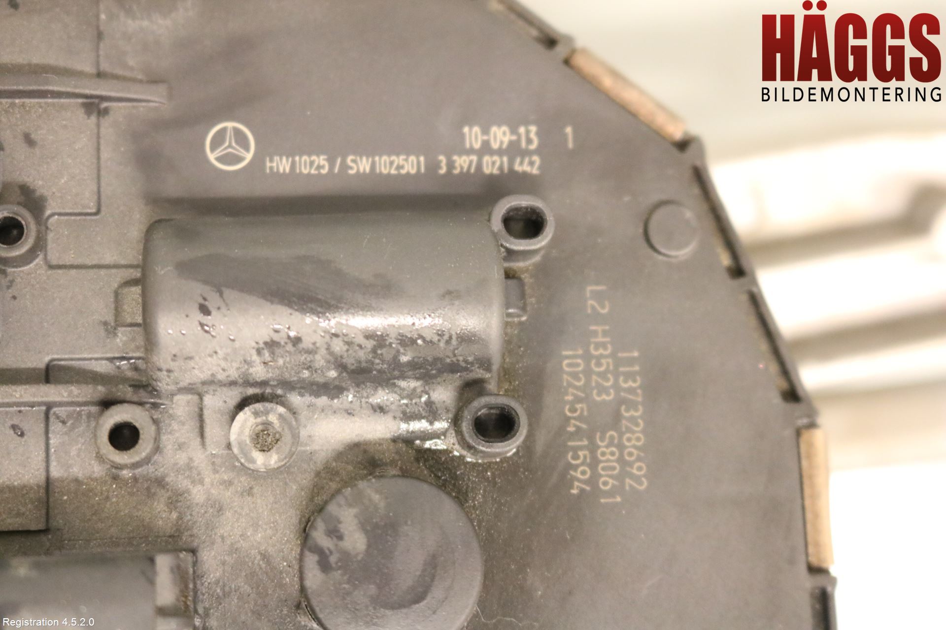 Mercedes-Benz MB E-KLASS (W212) 09-16 Torkarmotor Vindruta