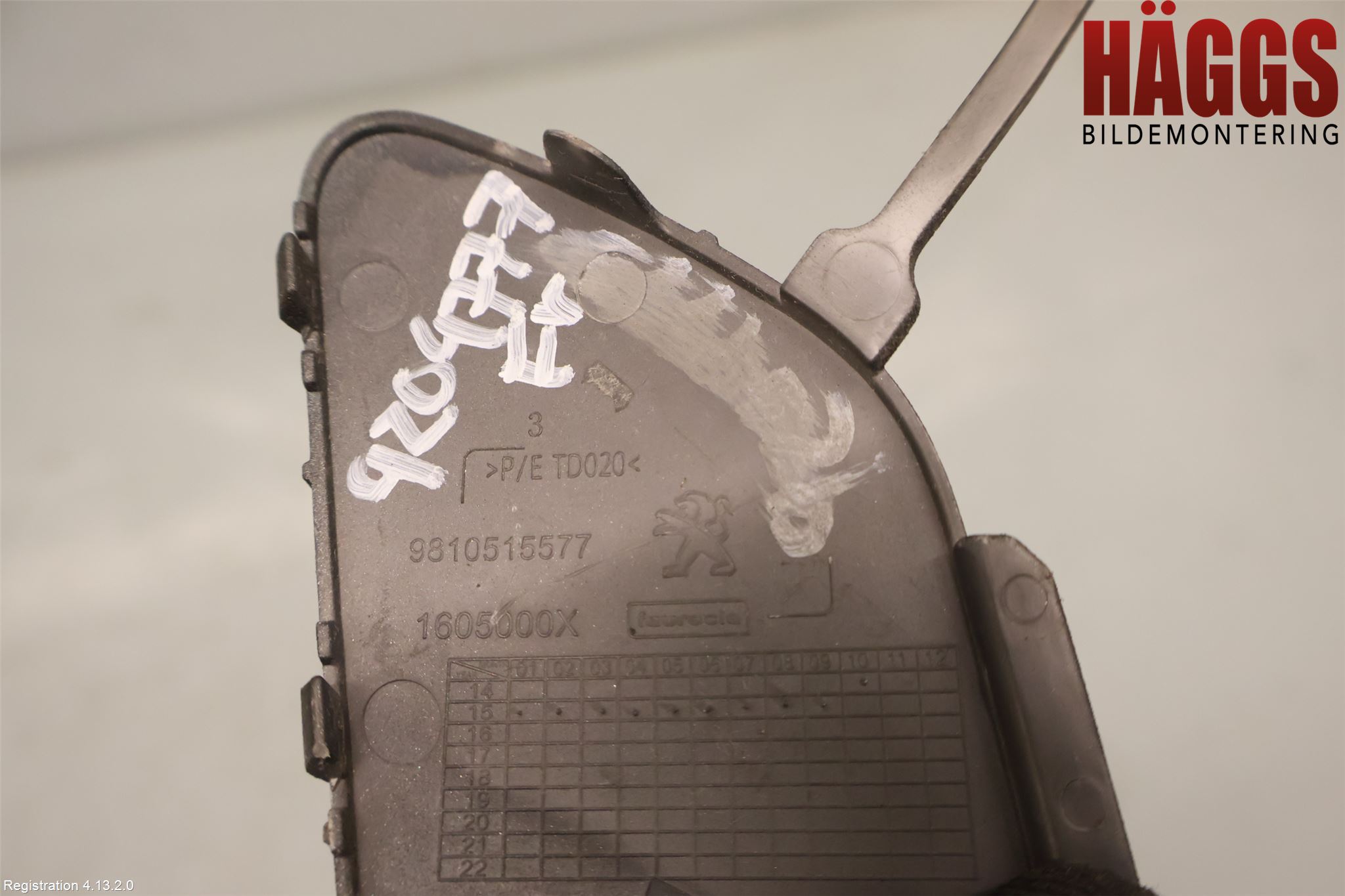 Peugeot PEUGOT 208 16-19 Stötfångardel Fram Hö