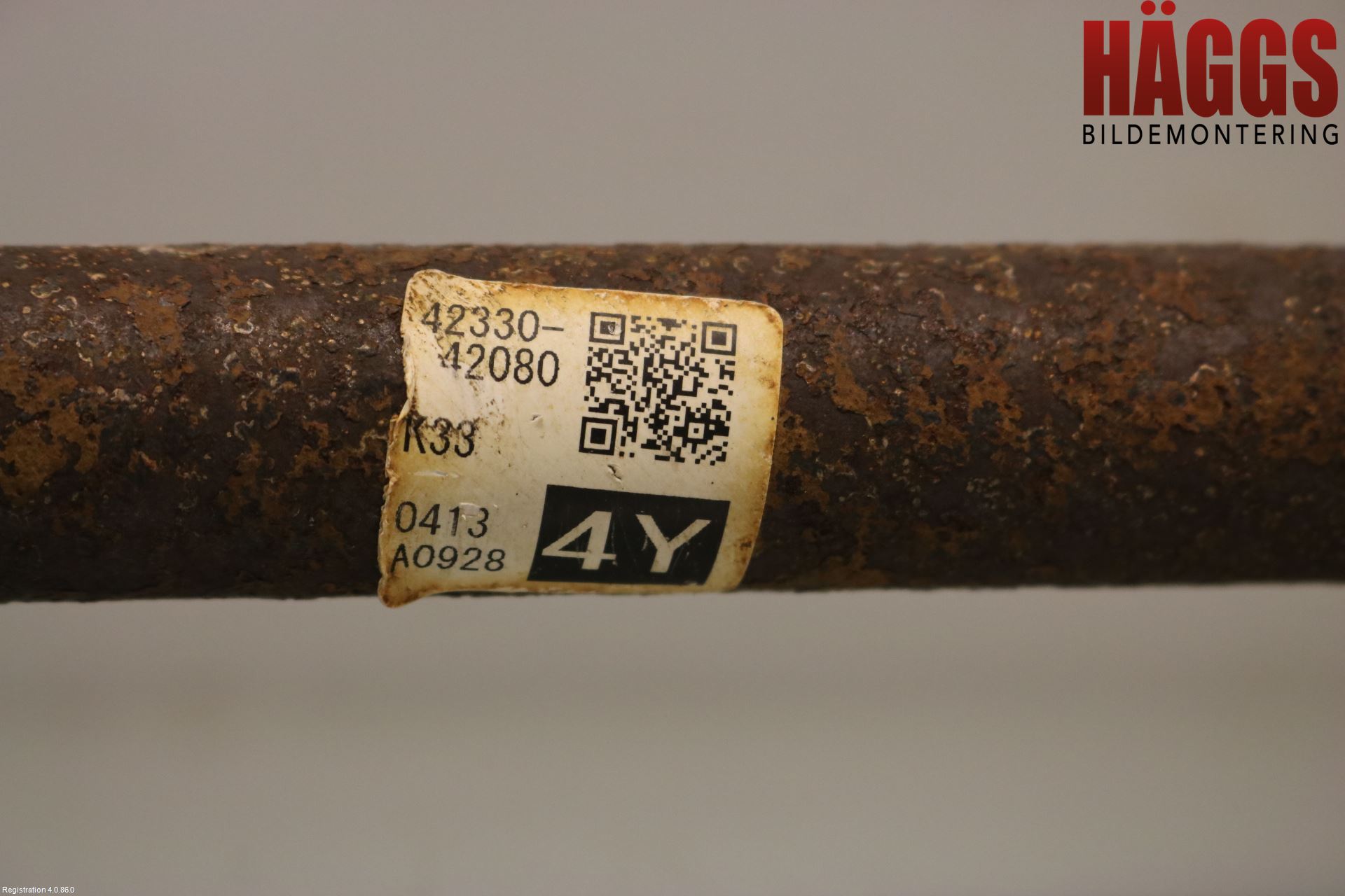 Toyota RAV4 19- Drivaxel Bak Höger