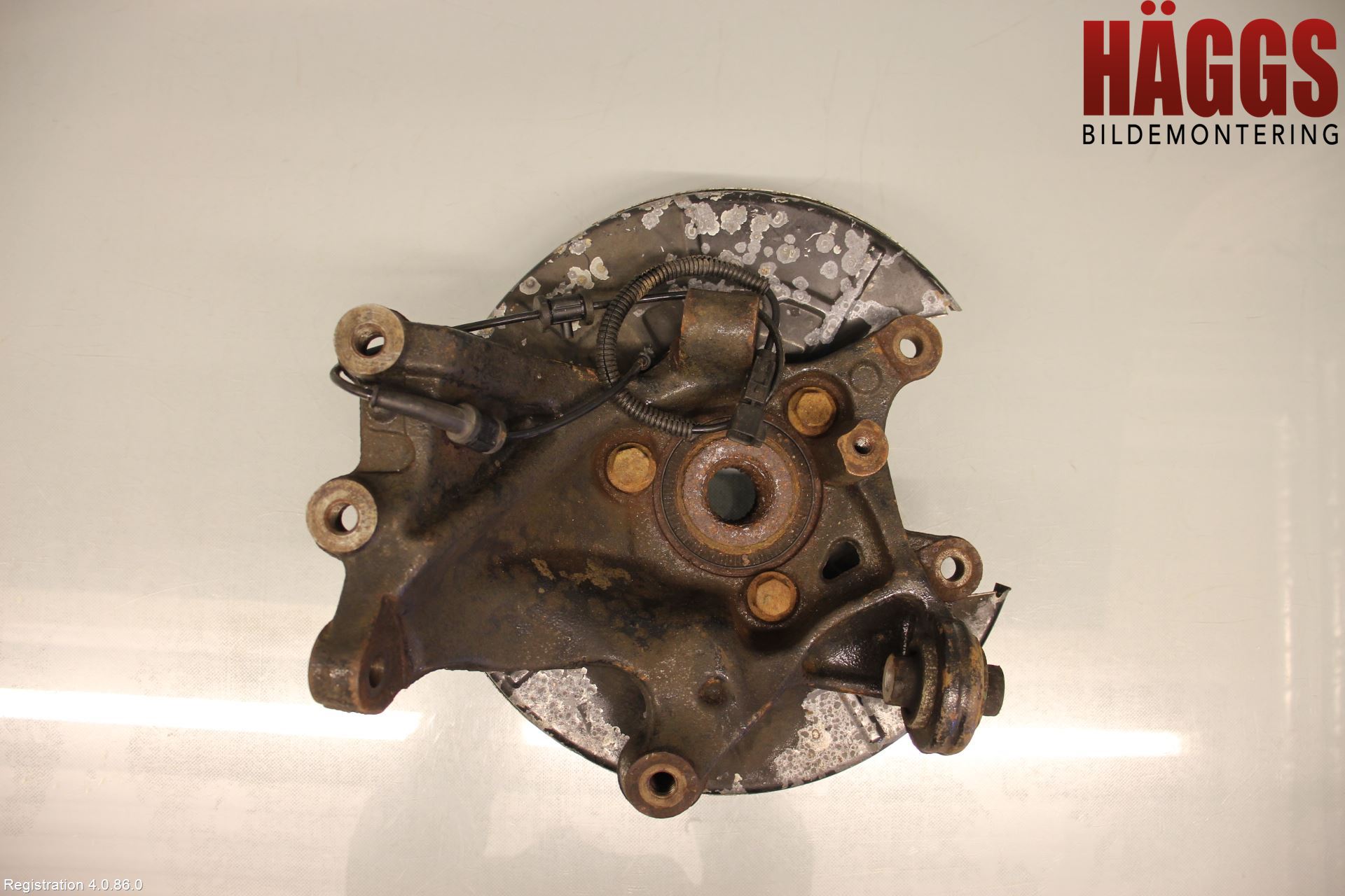 Saab 9-5 10-12 Hjullagerhus-Spindel Hö B