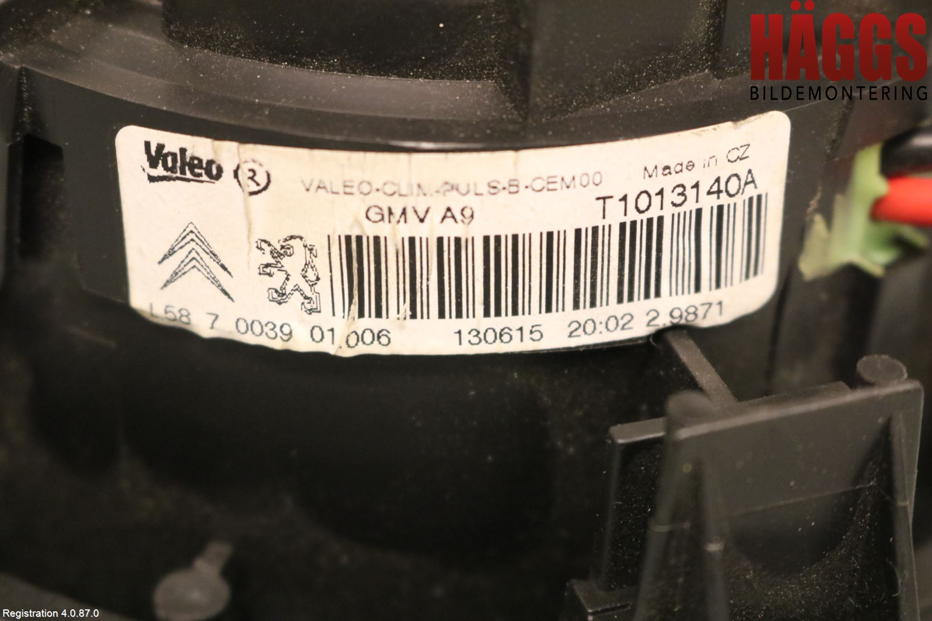 Peugeot 2008 13-20 Ac Värmefläkt