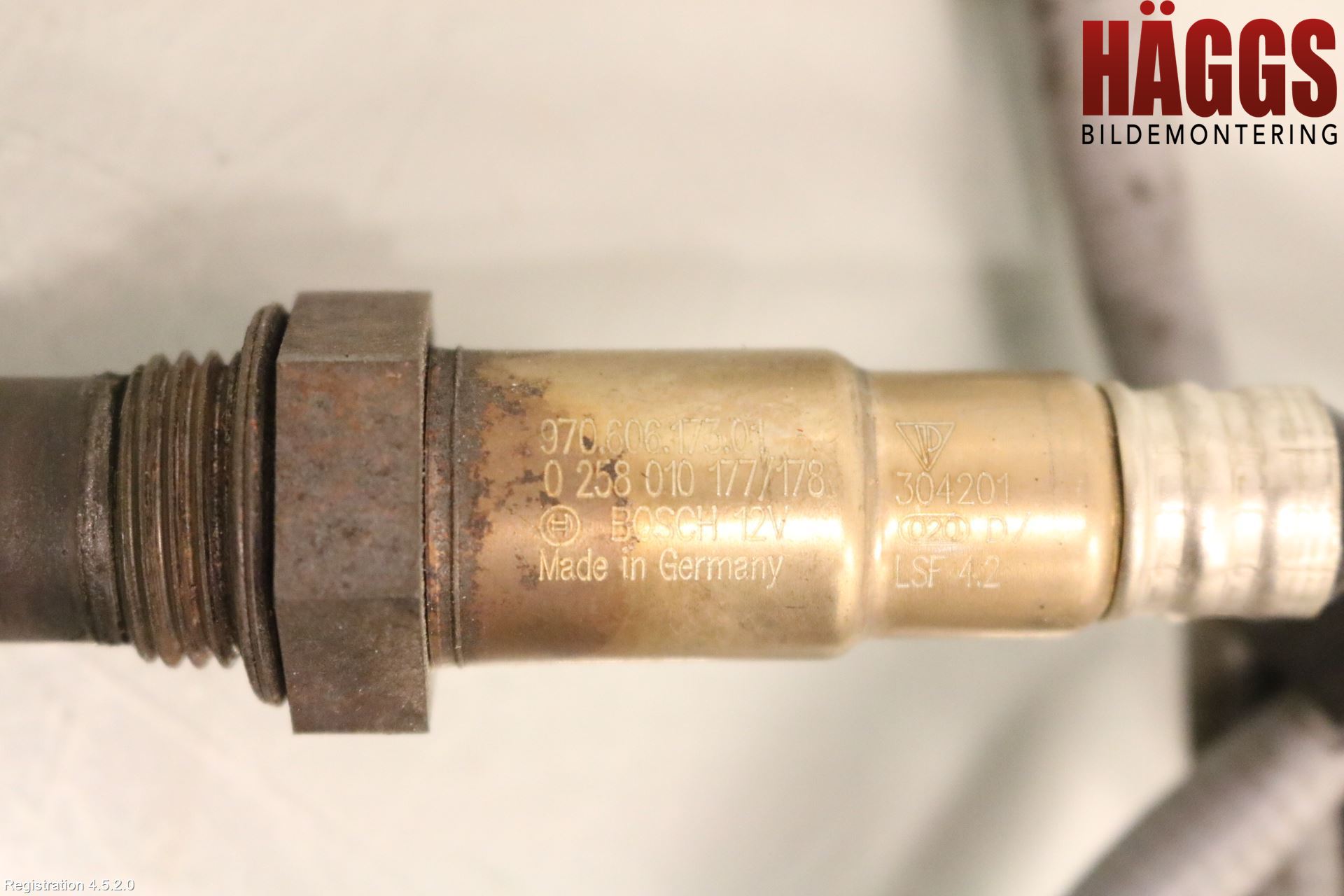 Porsche PANAMERA 09- Injlambdasond