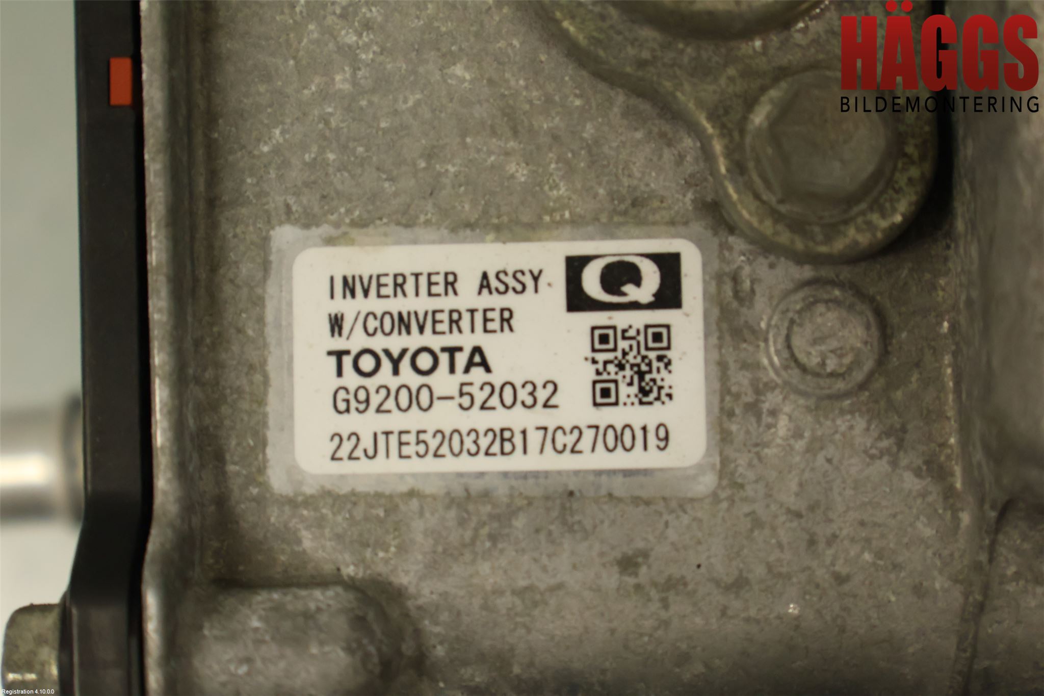 Toyota YARIS XP130 15-20 Inverter Hybrid