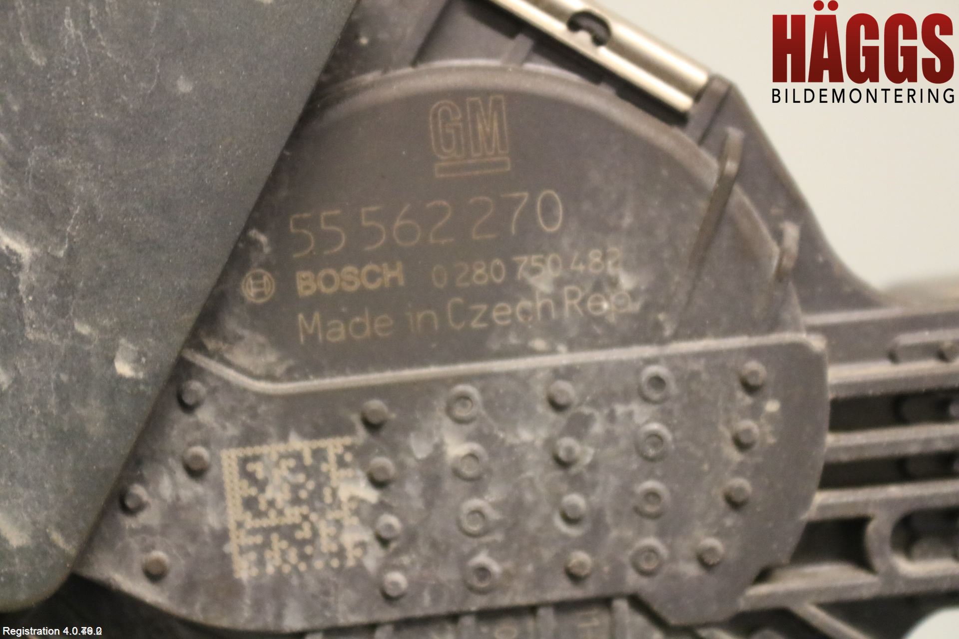 Opel CORSA D 07-14 Injspjällhus