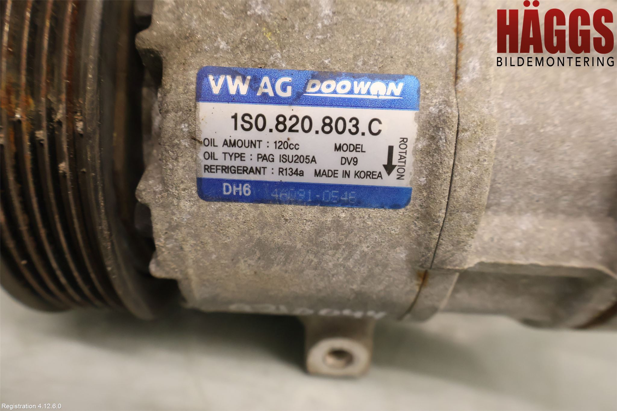 Volkswagen VW UP! / E-UP! Ac Kompressor