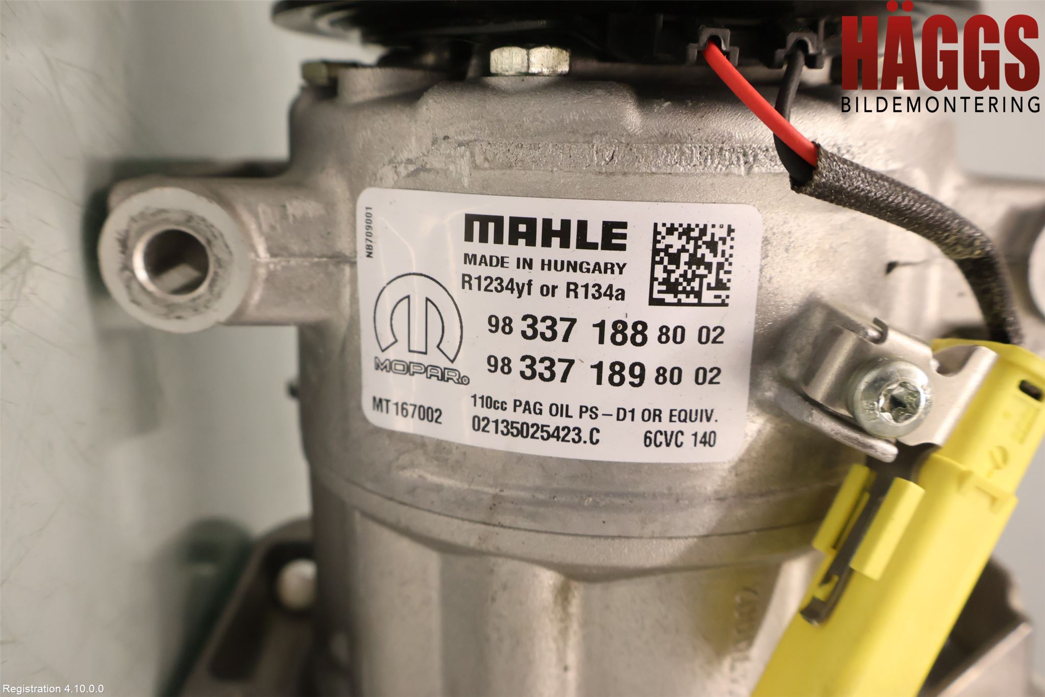 Citroen C4/E-C4 C4X/E-C4X III 21- Ac Kompressor