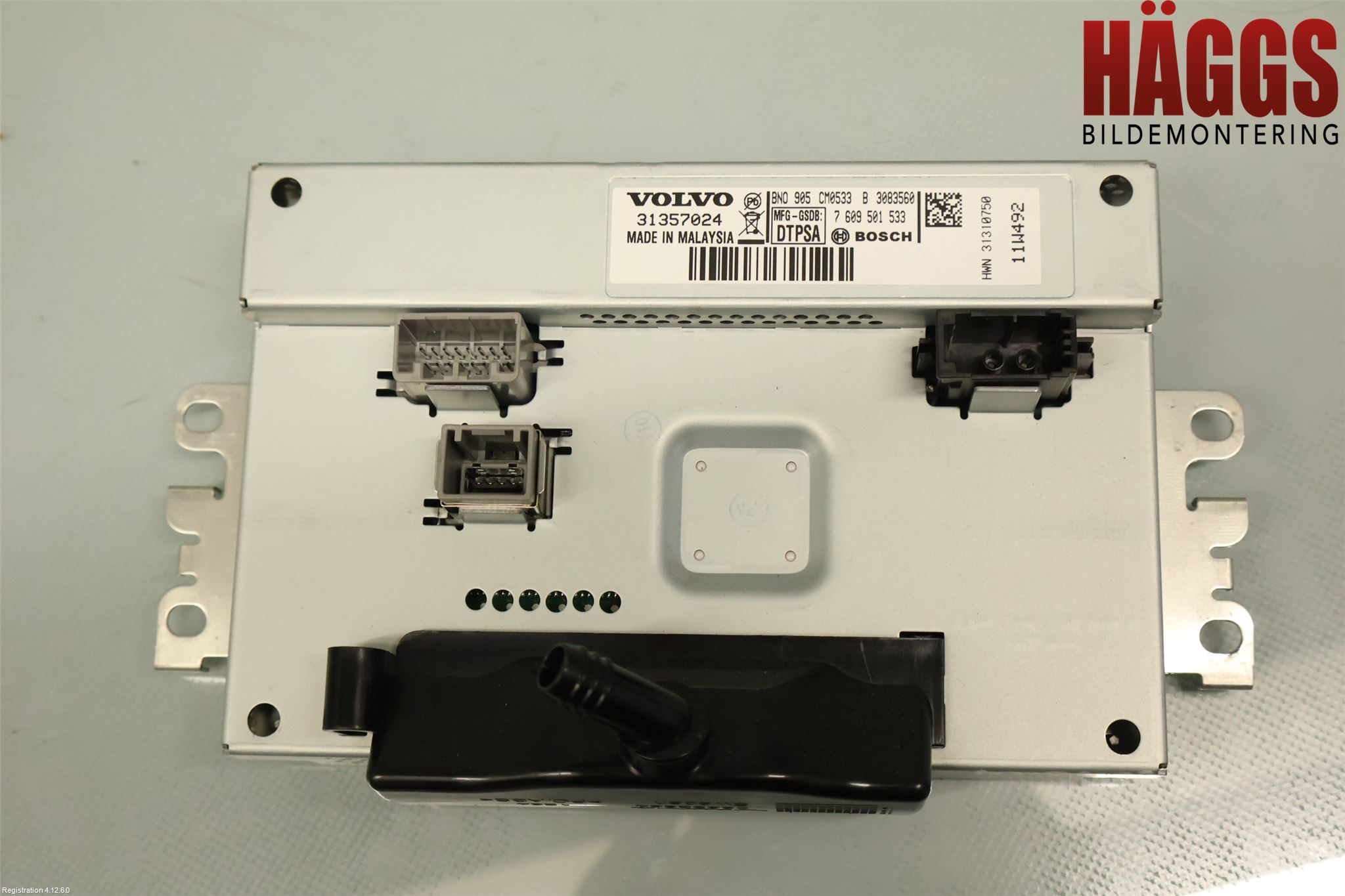 Volvo V70 08-13 Multifunktionsdisplay