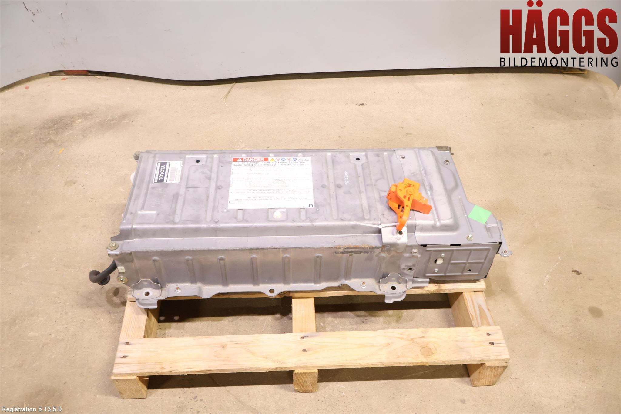 HV traction battery Toyota PRIUS NWH20 2005 · G9510-47030