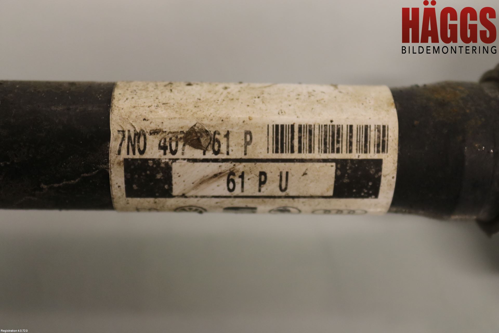 Volkswagen VW SHARAN 11- Drivaxel Fram Vänster