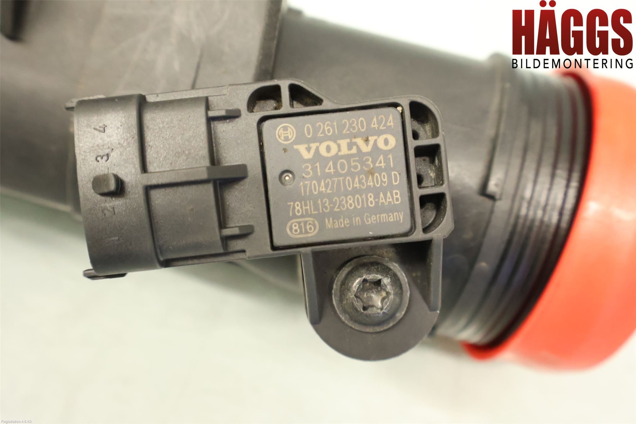 Volvo V90 CROSS COUNTRY 17->> Laddluft-Intercoolerrör