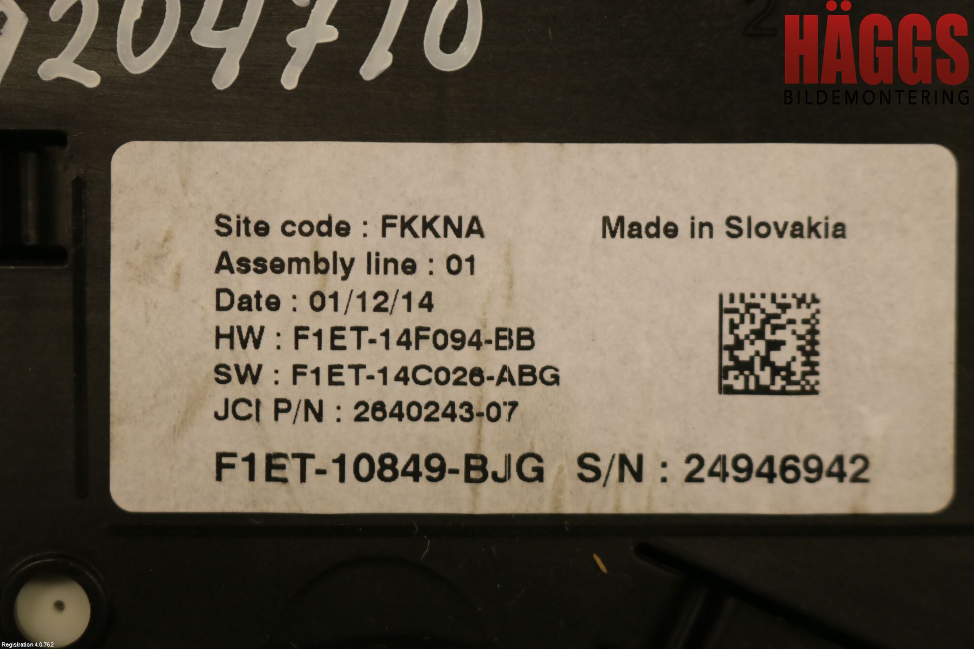 Ford FOCUS 15-18 Instrument Komb