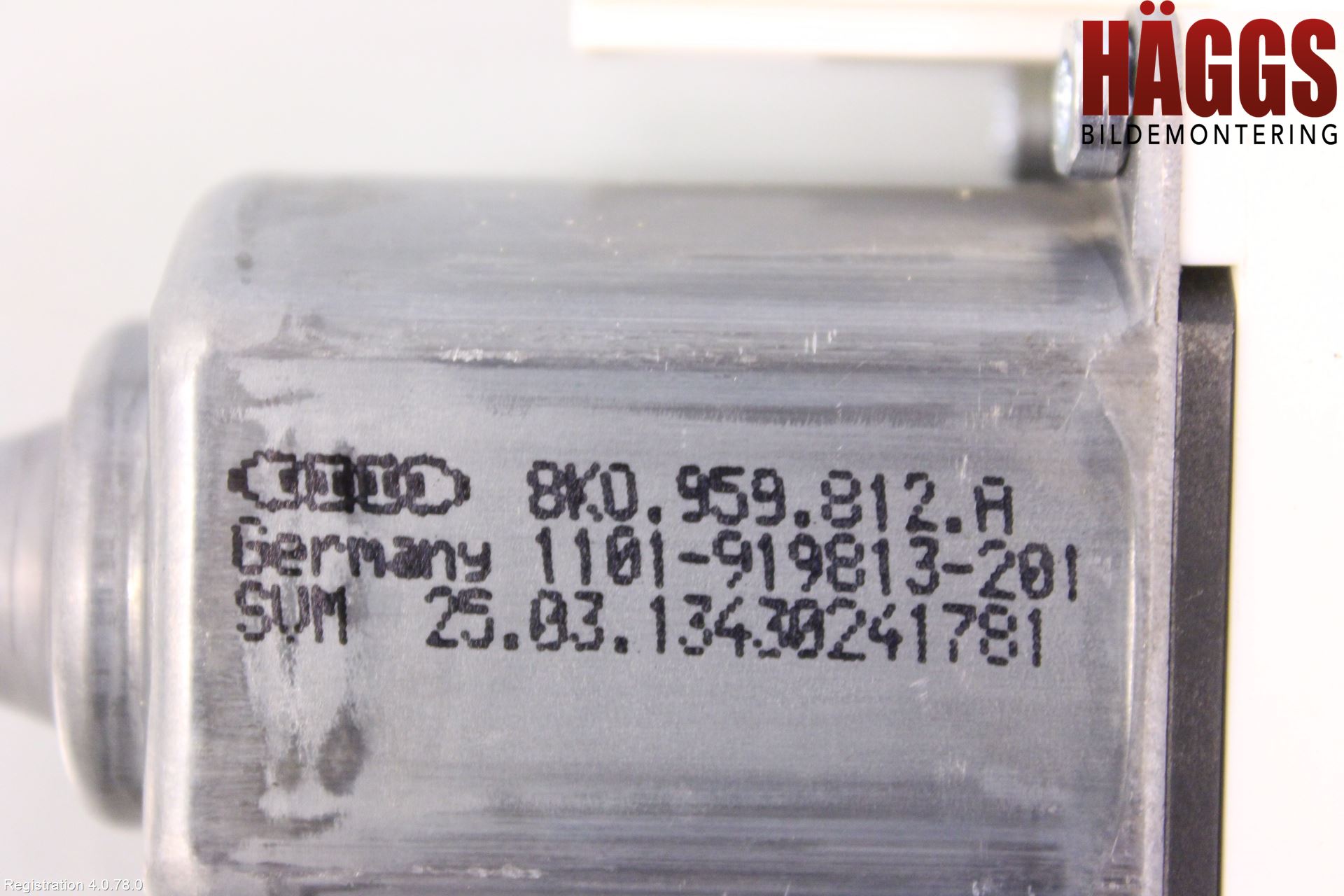 Audi A6/S6 4G 11-18 Fönsterhissmotor