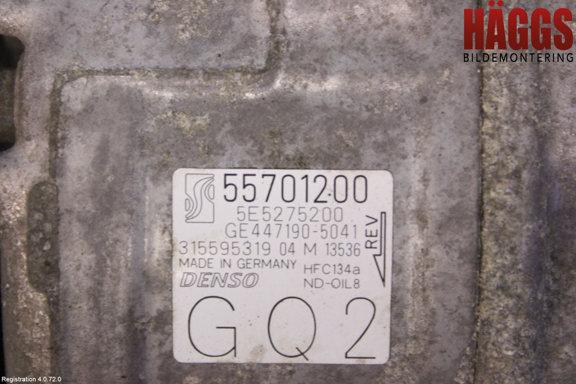 Opel CORSA D 07-14 Ac Kompressor