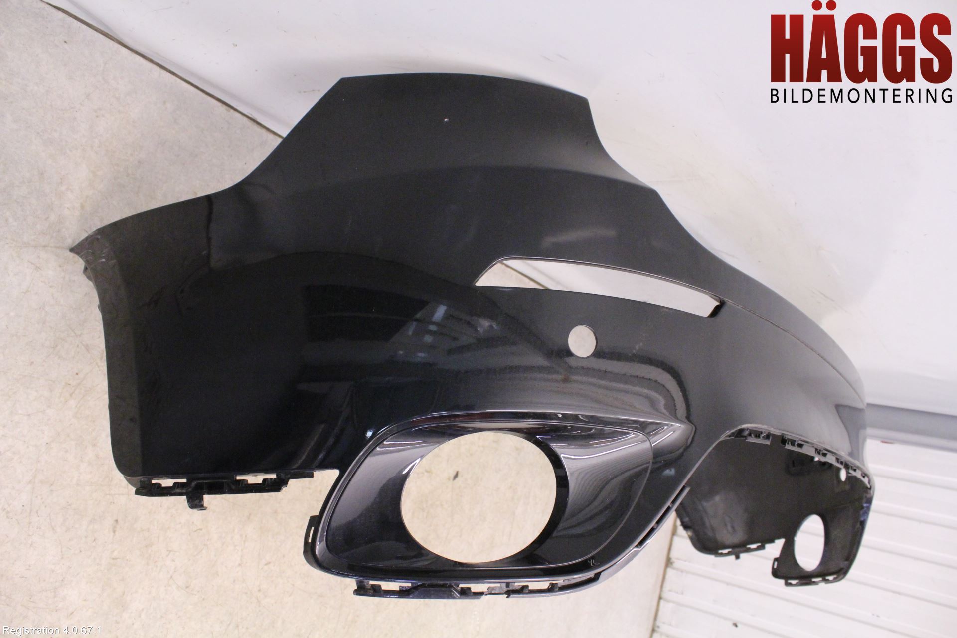 BMW X6 E71/E72   08-14 Stötfångarbeklädnad Bak