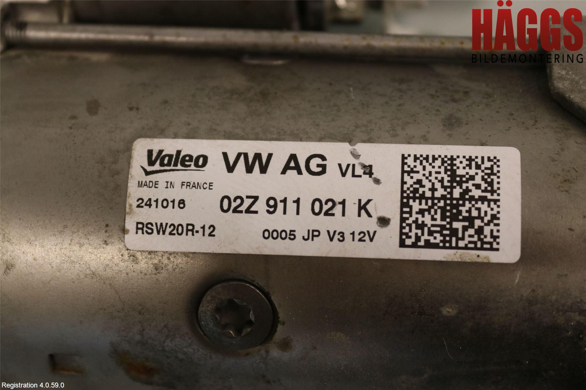 Skoda SUPERB 09-15 Startmotor Diesel
