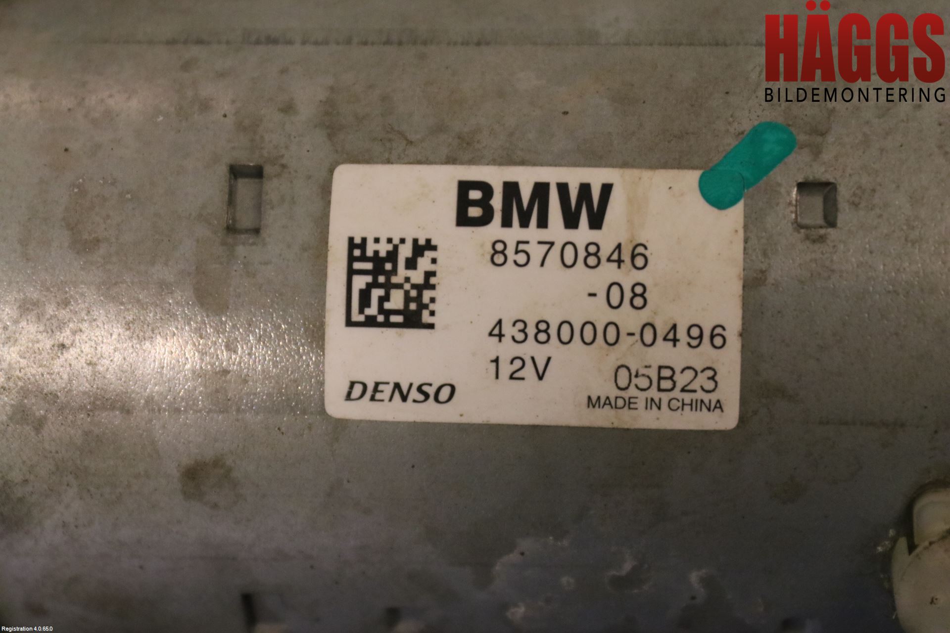 BMW 3 GT F34 13-19 Startmotor Diesel