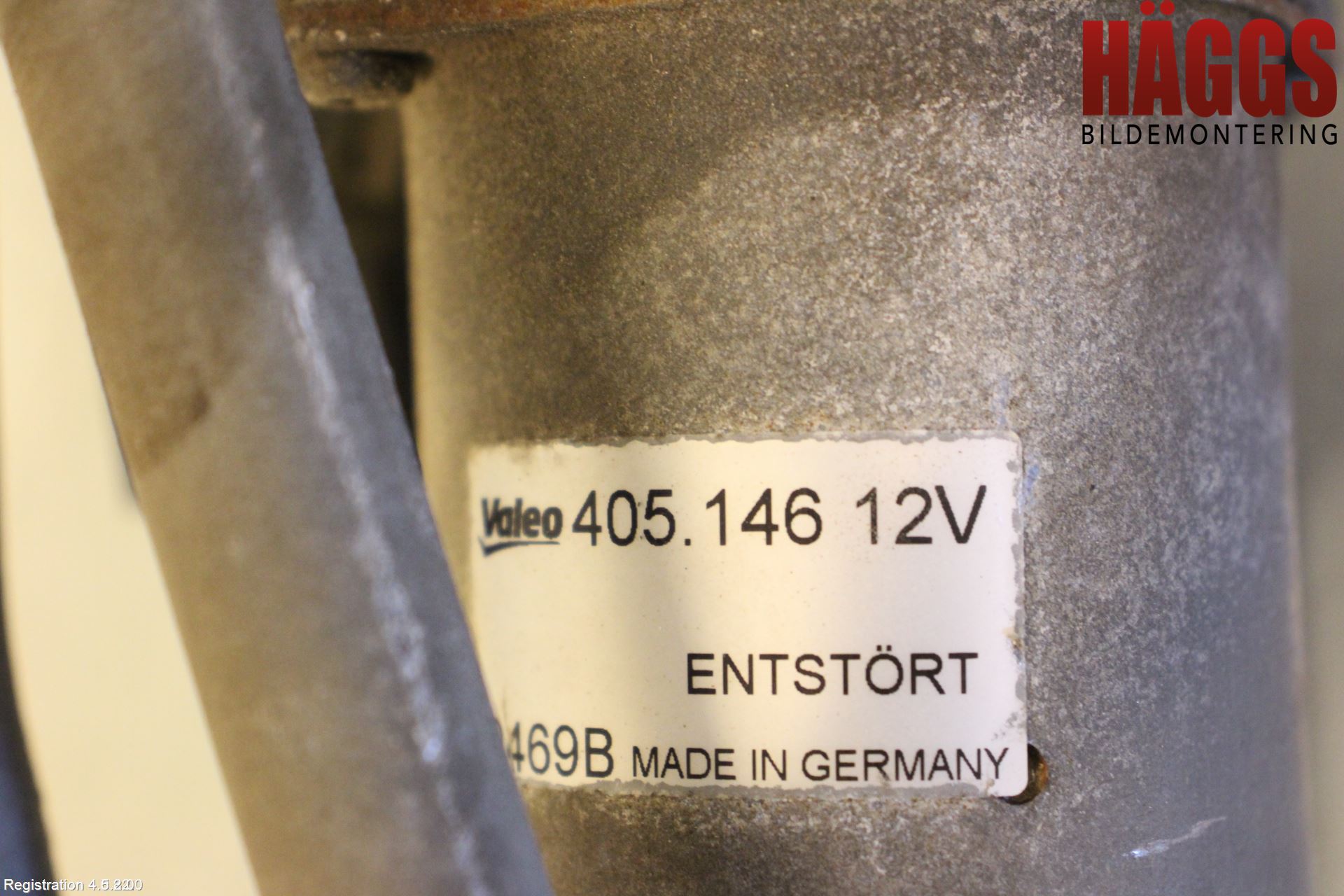 Volkswagen VW CRAFTER 06-16 Torkarmotor Vindruta