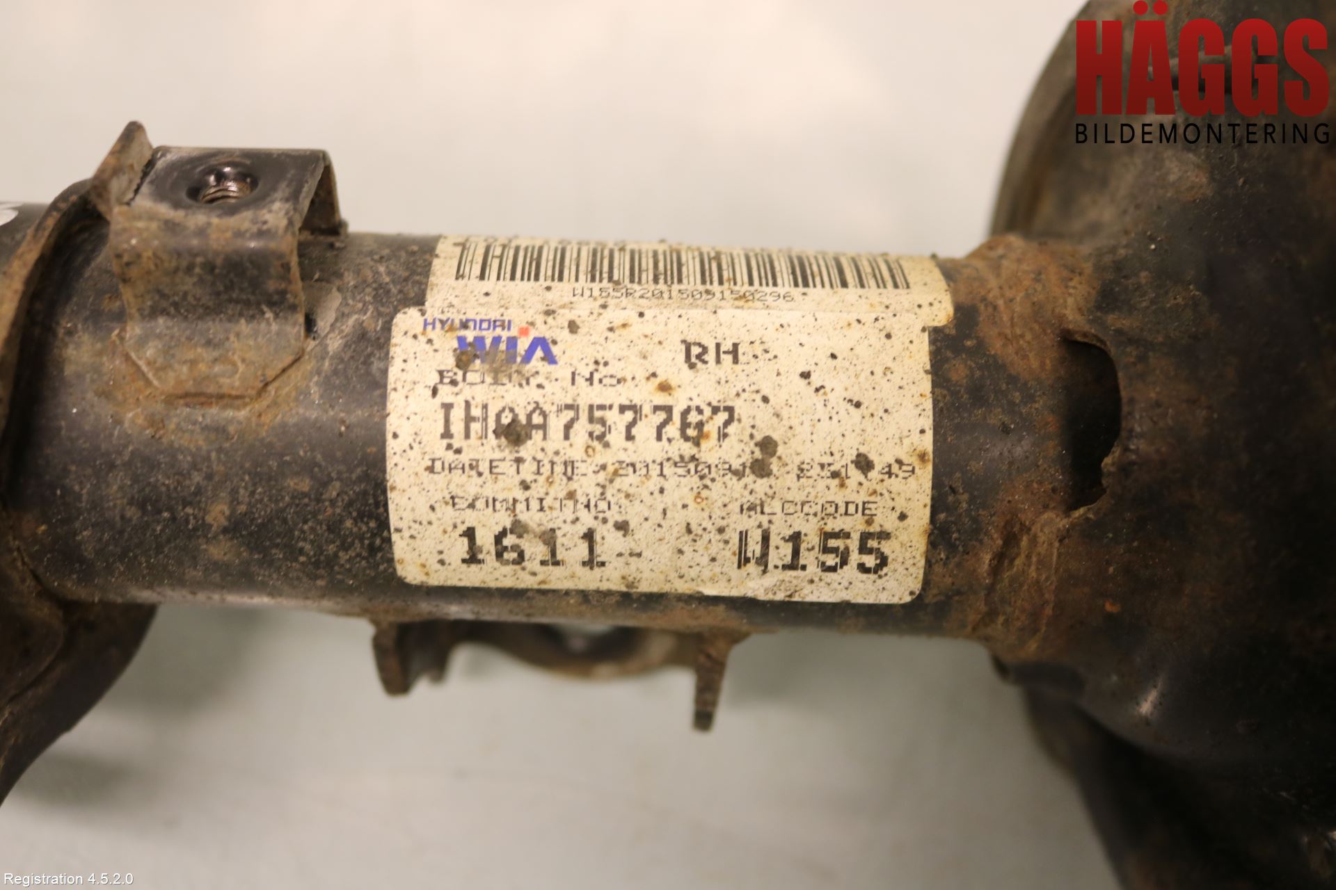 Kia RIO 12-16 Fjäderben Fram Höger