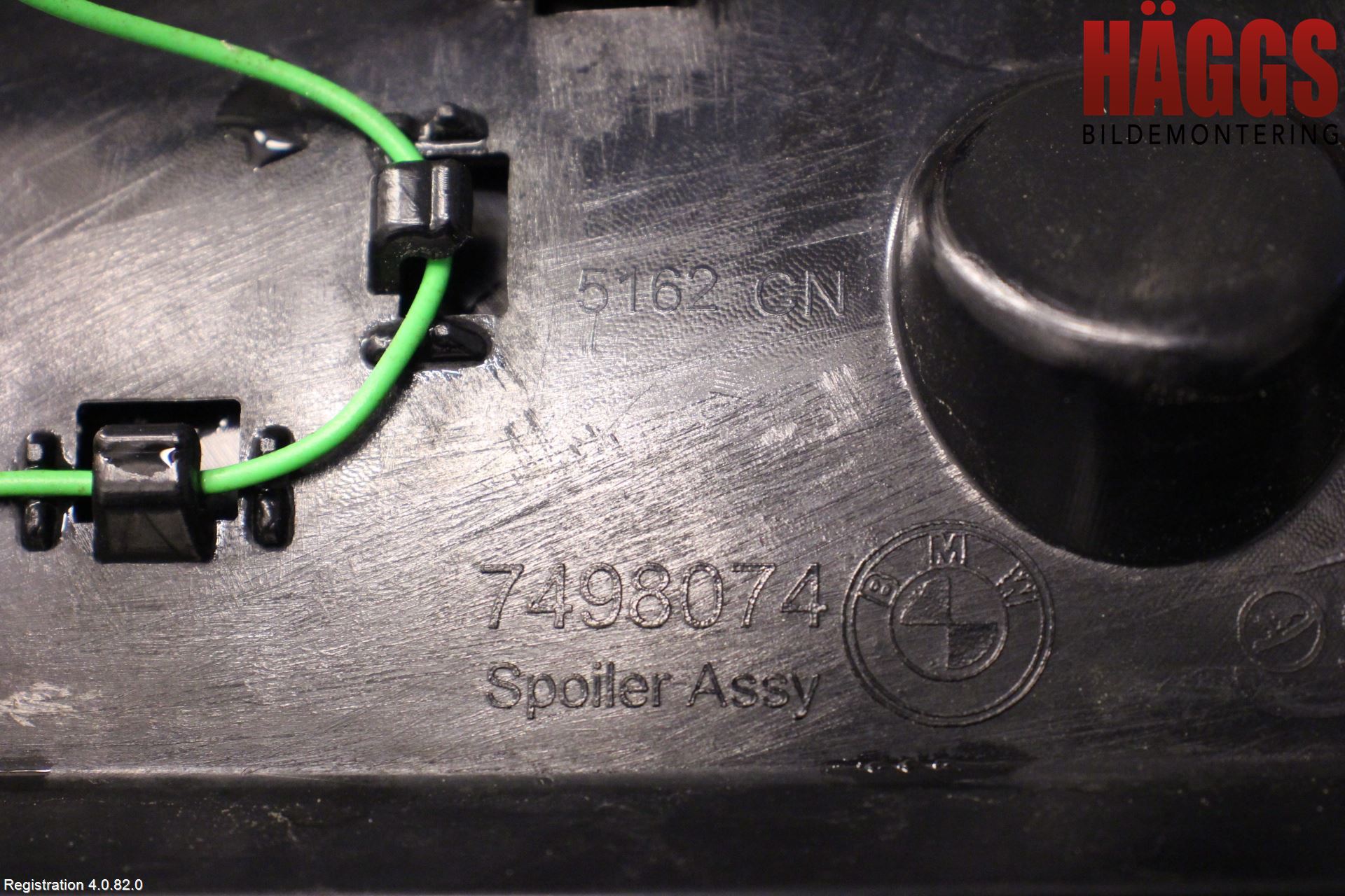 BMW X3 G01 18- Spoiler Baklucka