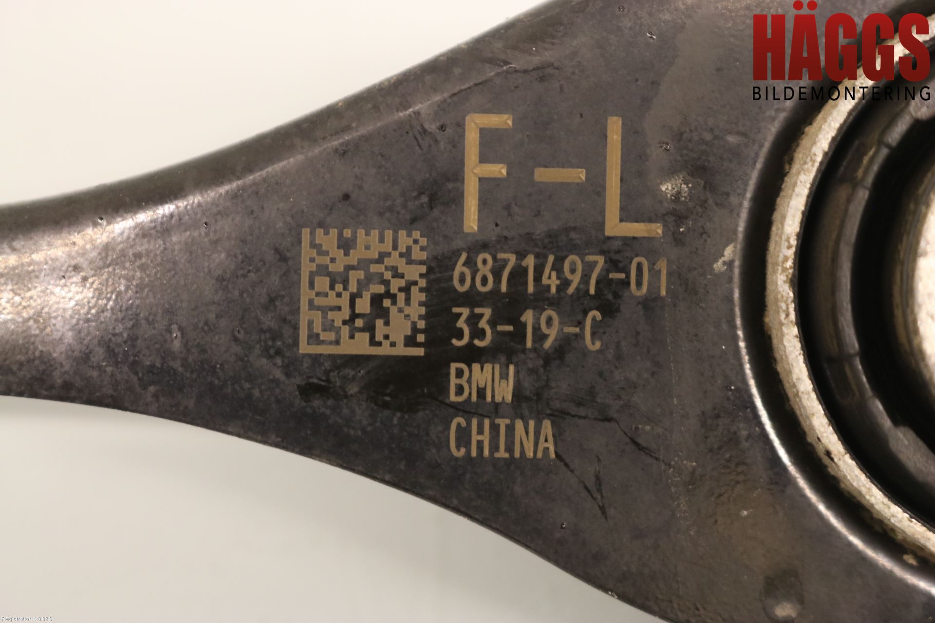 BMW X3 G01 18- Bärarm Bak Övre Vänster