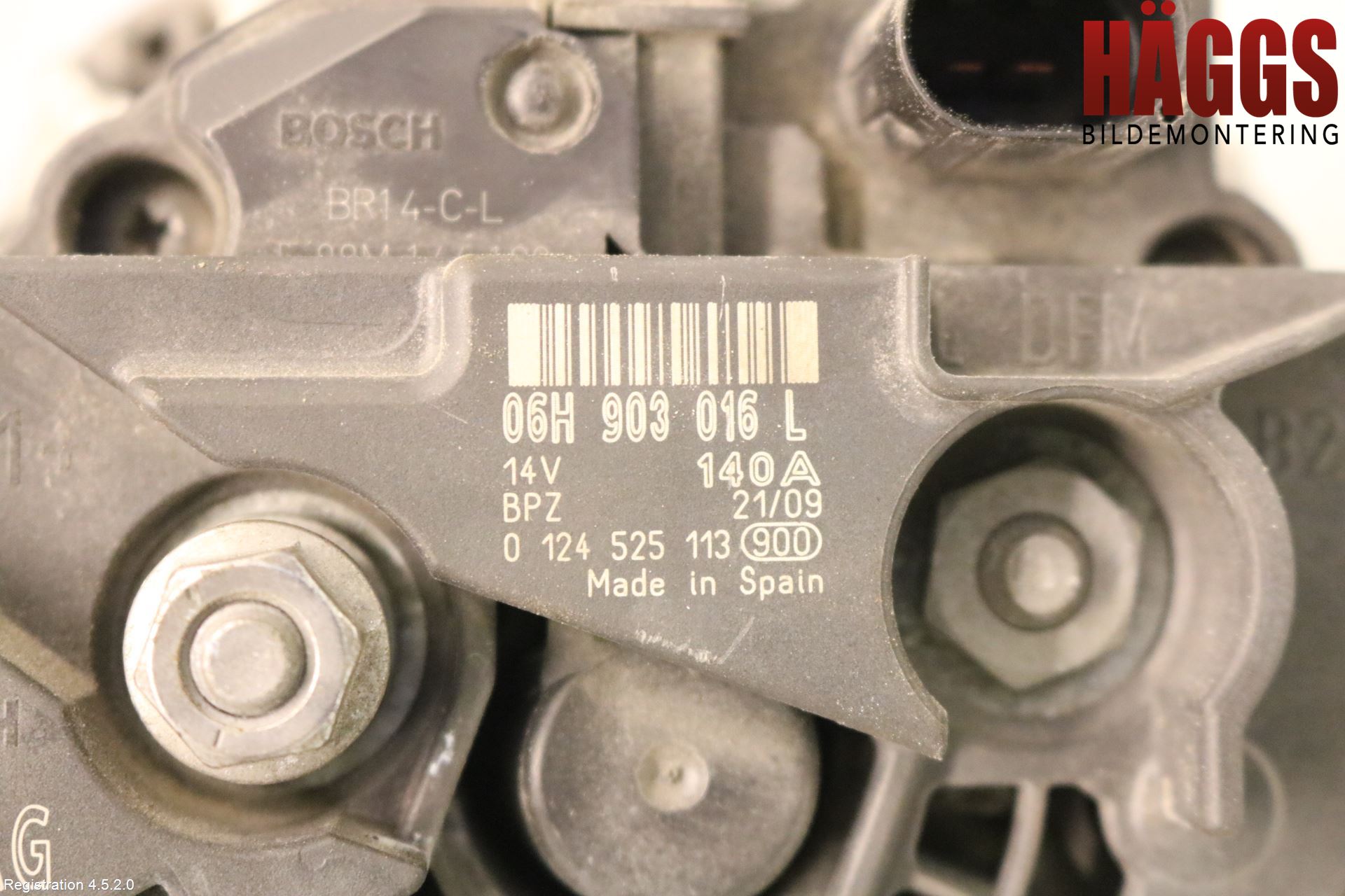 Audi A4/S4 08-11 Generator