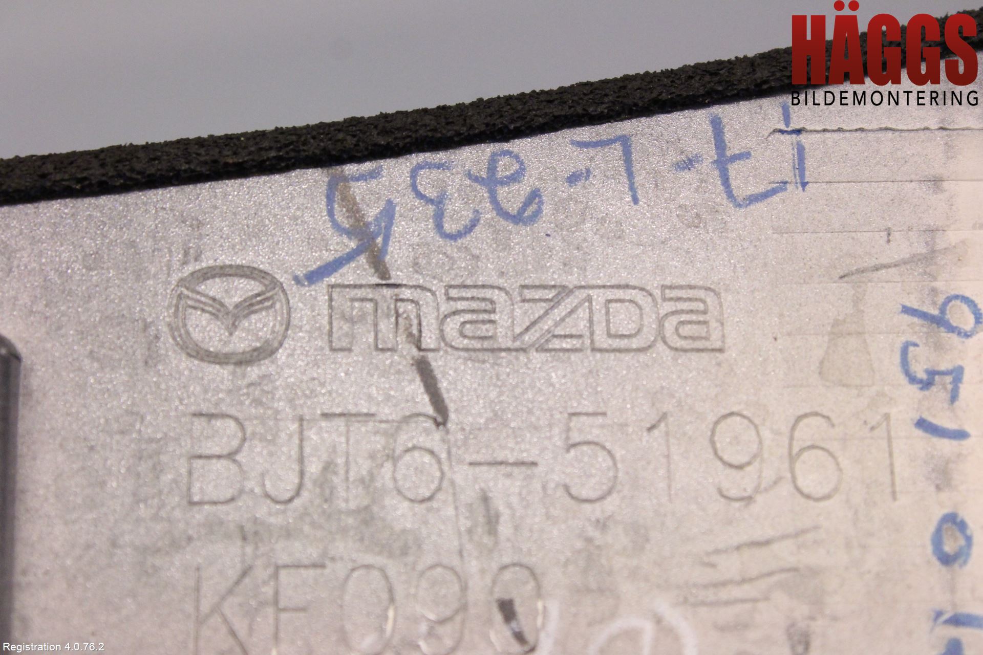 Mazda 3 III 14-19 Spoiler Baklucka