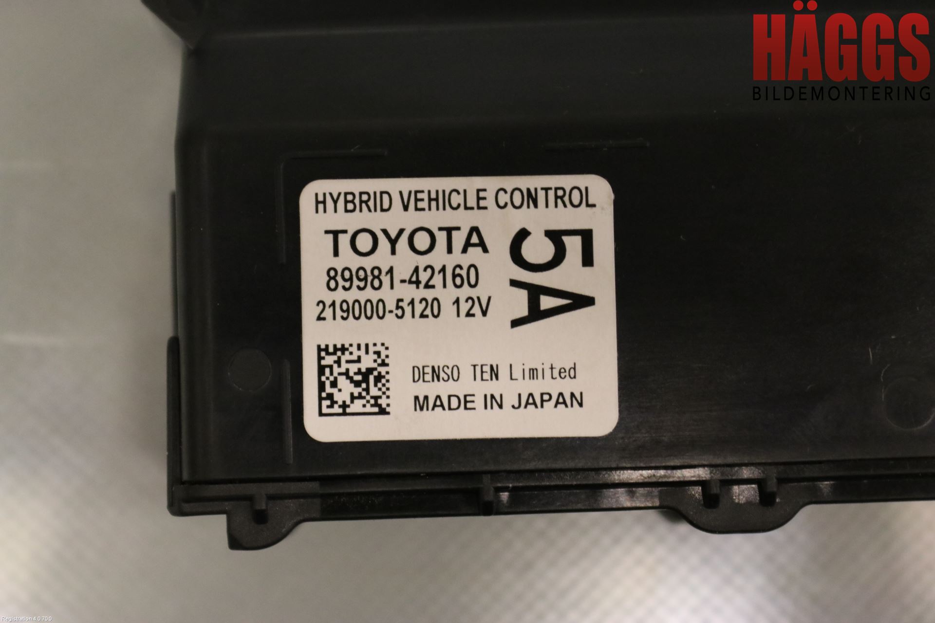 Toyota RAV4 19- Styrenhet Övrigt