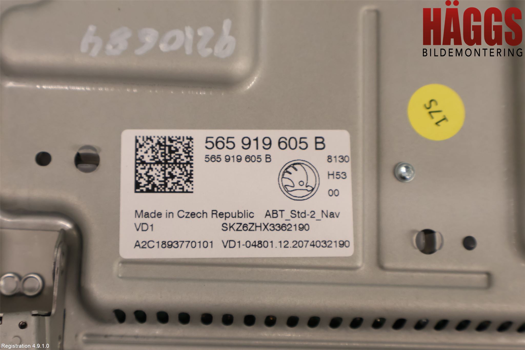Skoda KAROQ 18- Cd Radio - Multimediapanel
