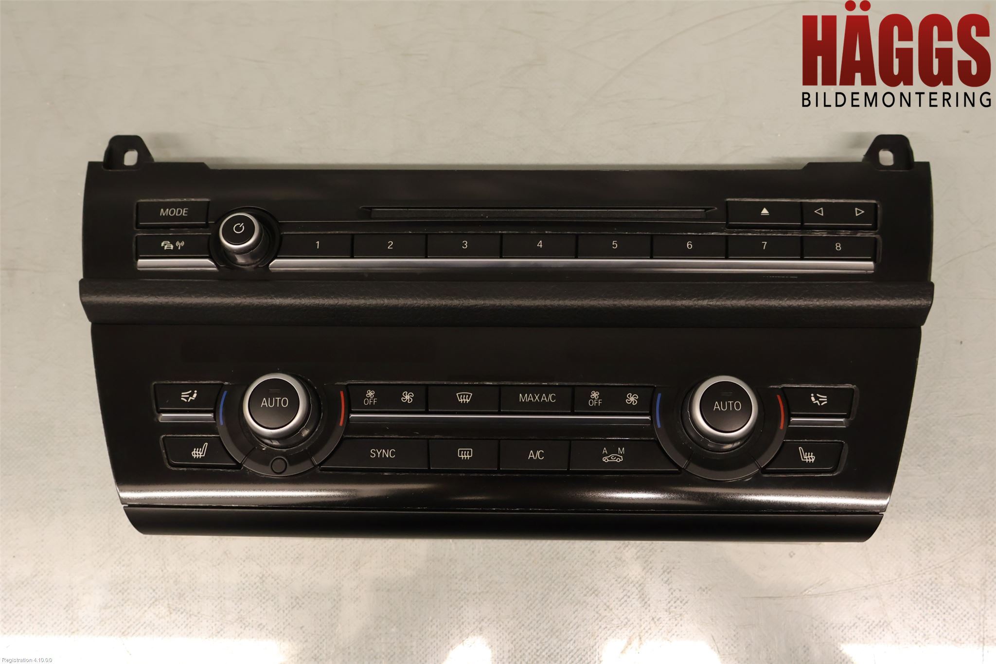 BMW 5 F10/F11/F18 09-17 Ac Styrenhet Ac Manöveren