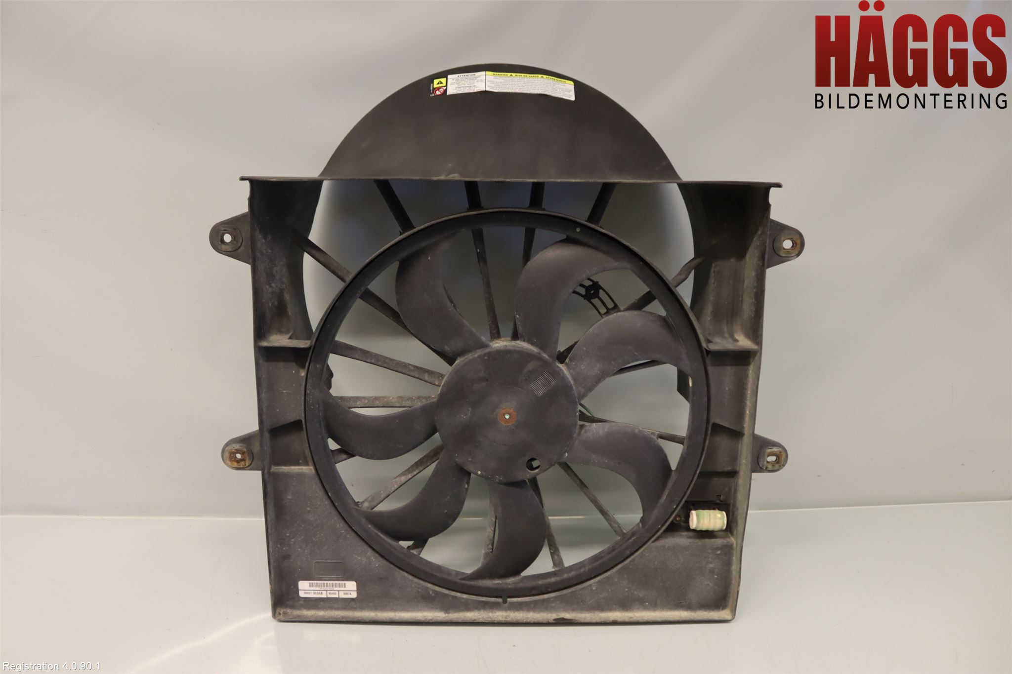 Jeep COMMANDER Kylfläkt El