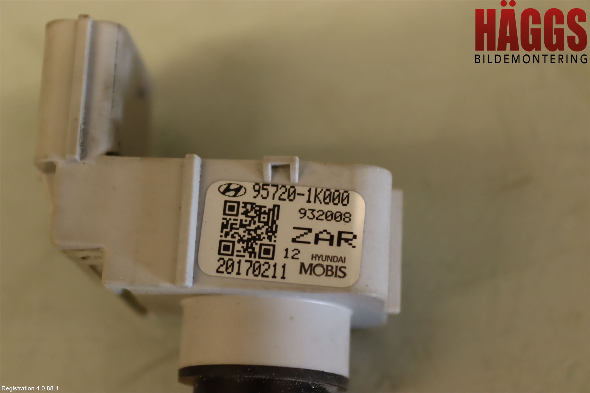 Hyundai ix20 Parkeringshjälp Backsensor