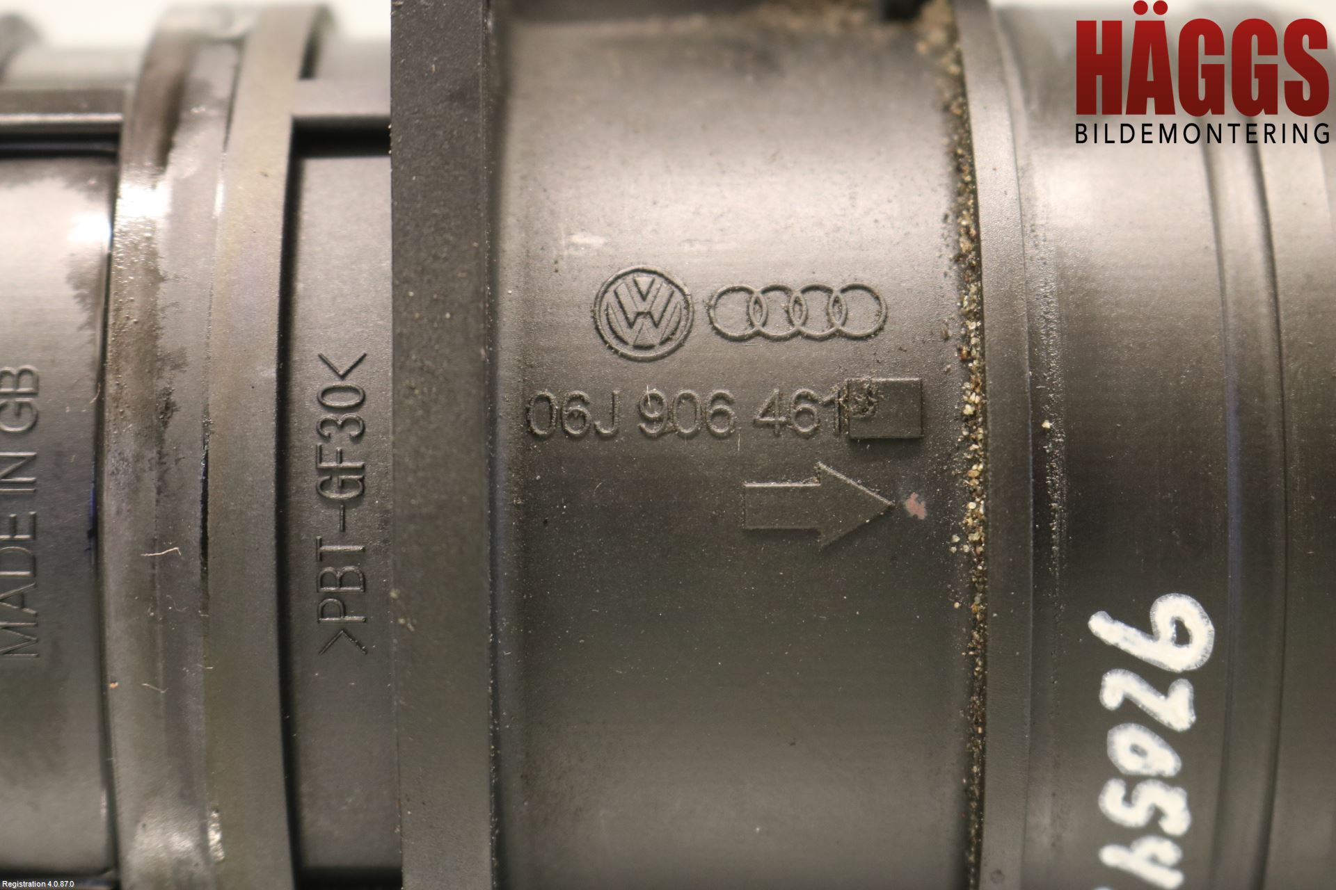 Volkswagen VW TOUAREG 7P 11-18 Injluftmassamätare
